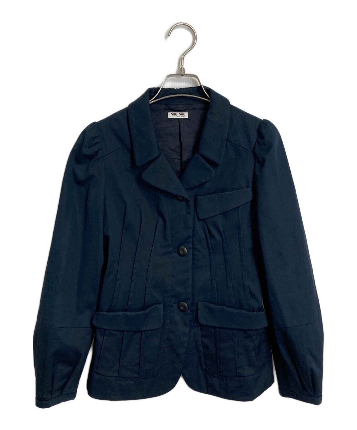 中古・古着通販】MIU MIU (ミュウミュウ) 00'S 3Bタックジャケット