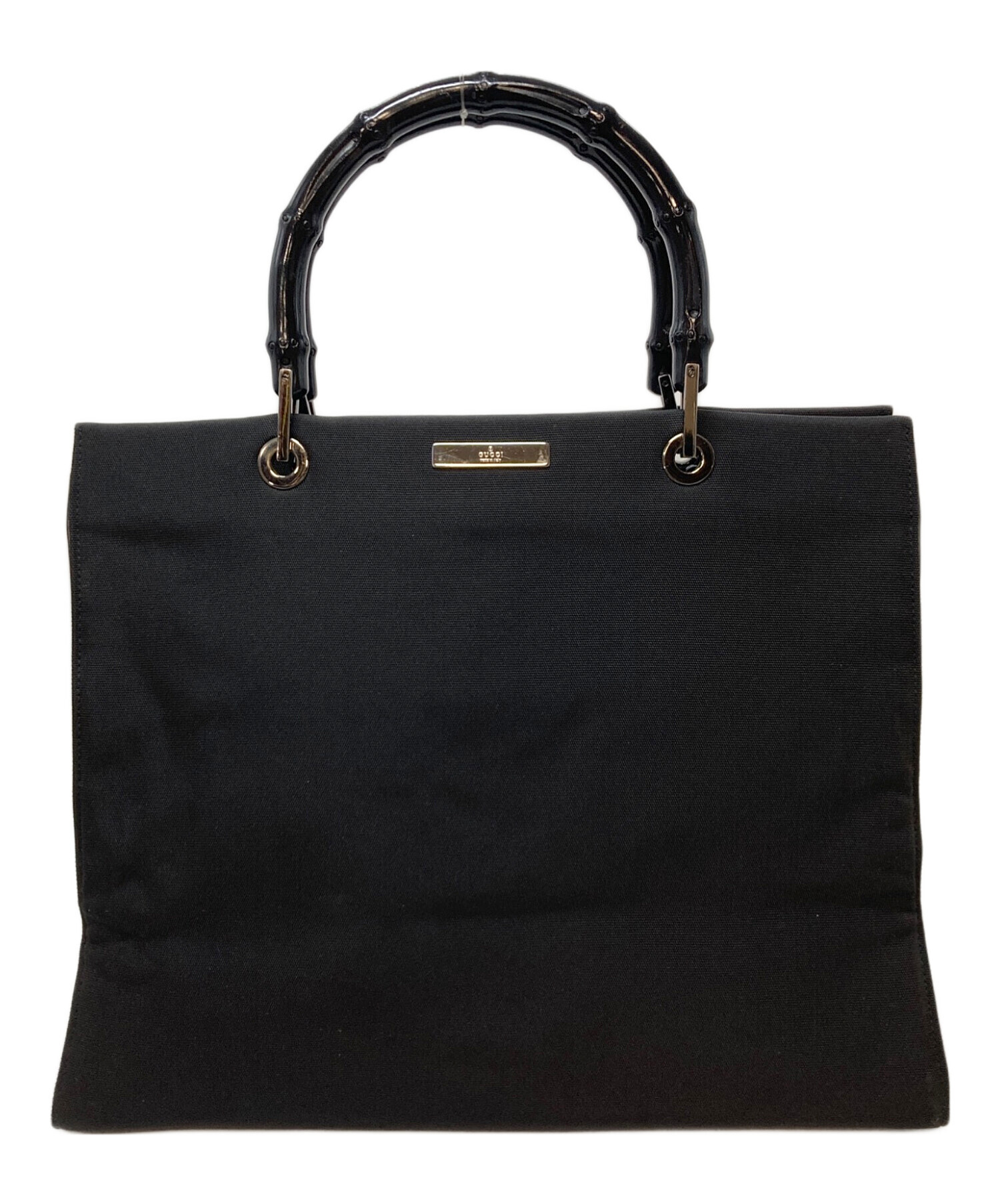 中古・古着通販】GUCCI (グッチ) バンブーハンドル ハンドバッグ 