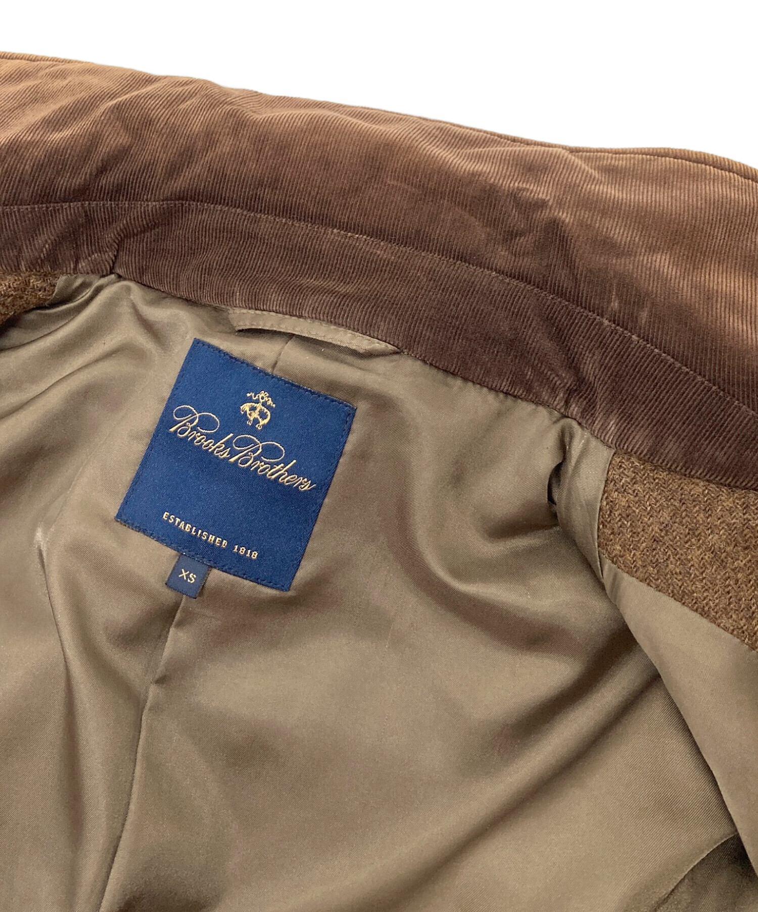 美品 Lサイズ BROOKS BROTHERS ブルゾン イタリア MOON生地 美品 Lサイズ BROOKS BROTHERS ブルゾン イタリア MOON生地 美品 L