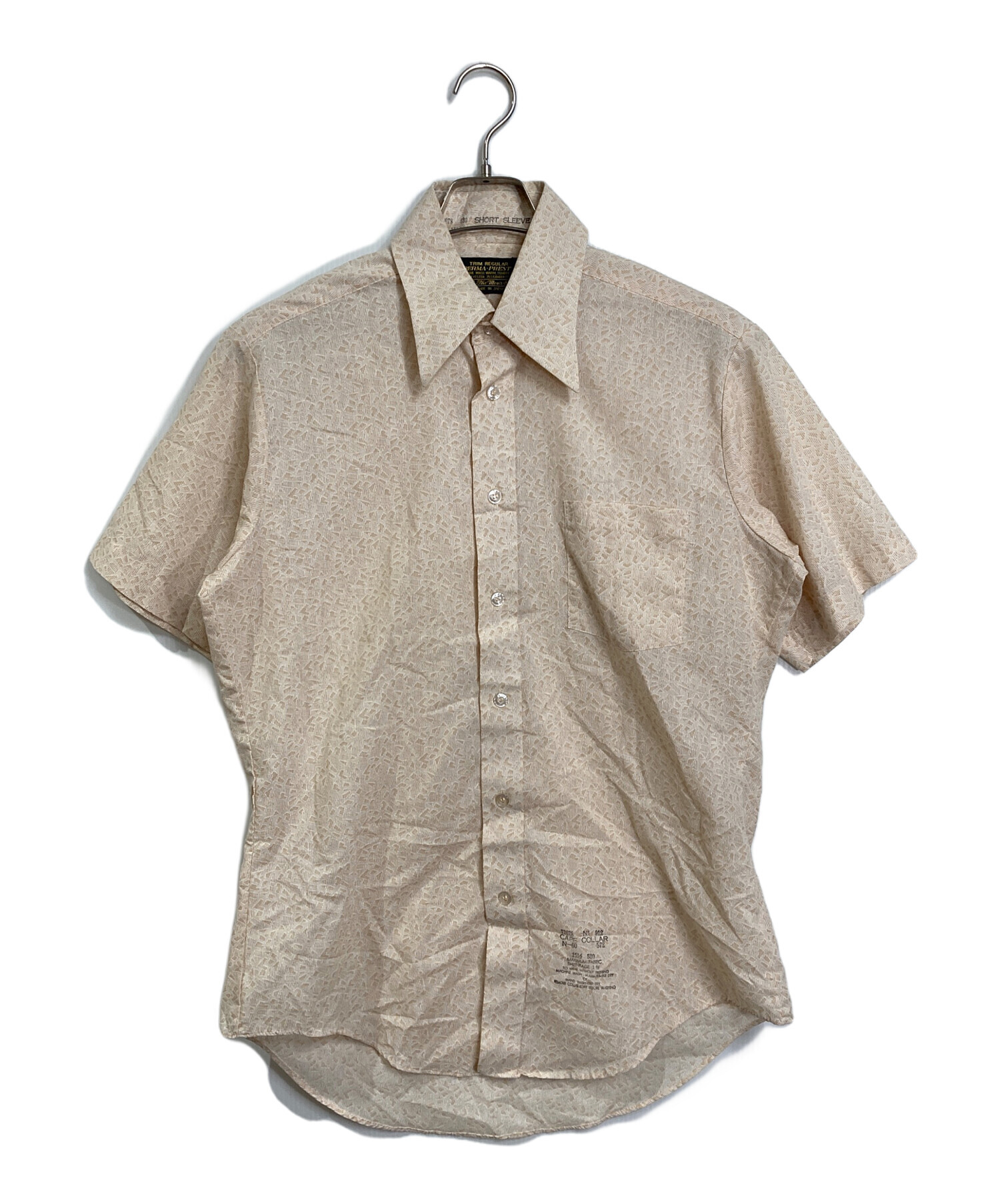中古・古着通販】Sears (シアーズ) 【古着】70'S総柄半袖シャツ 70年代