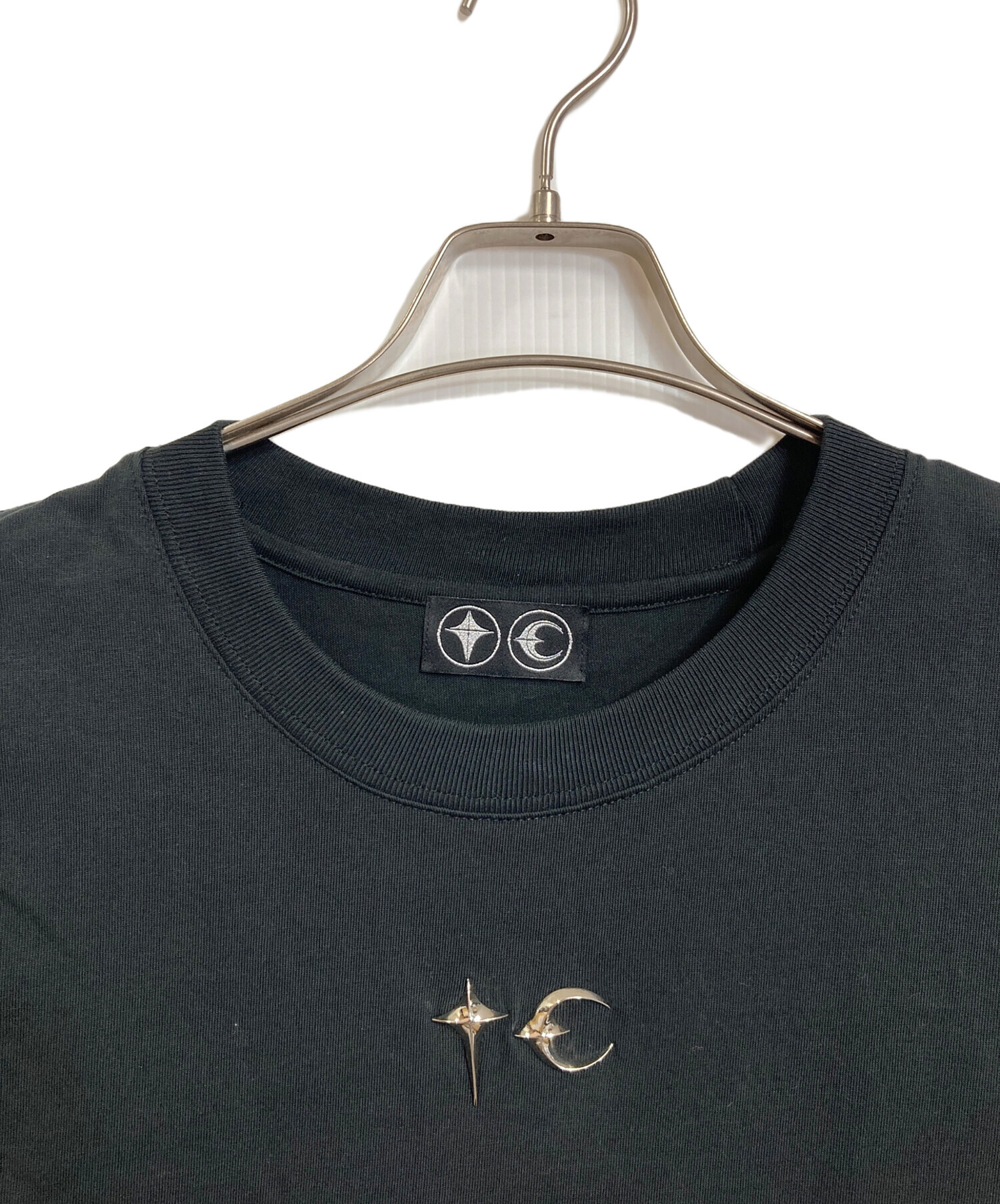 Thug Club ブラック 半袖 Tシャツ Thug Club - 25AWTC スリム Tシャツ