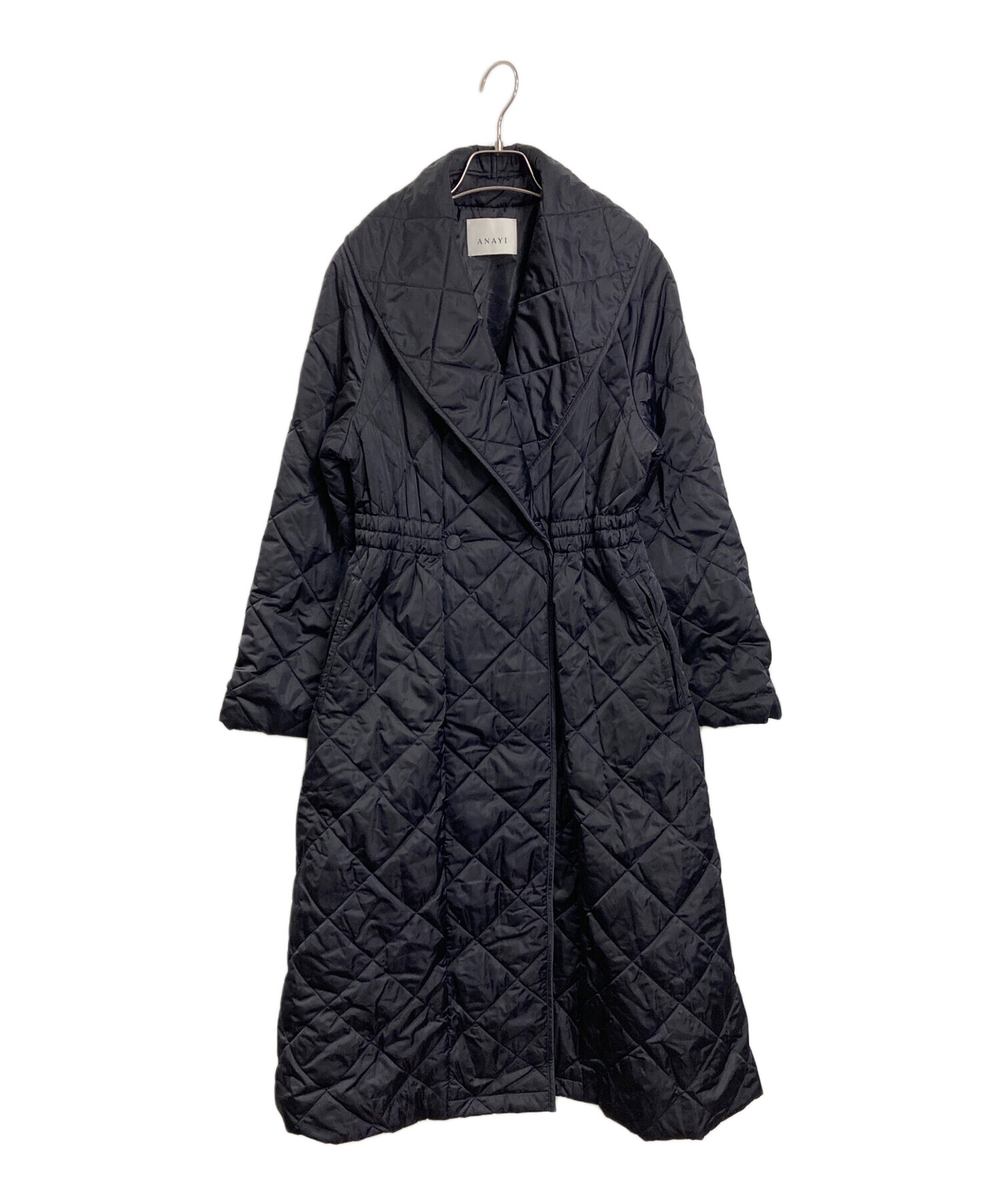 中古・古着通販】ANAYI (アナイ) キルティングショールカラーコート