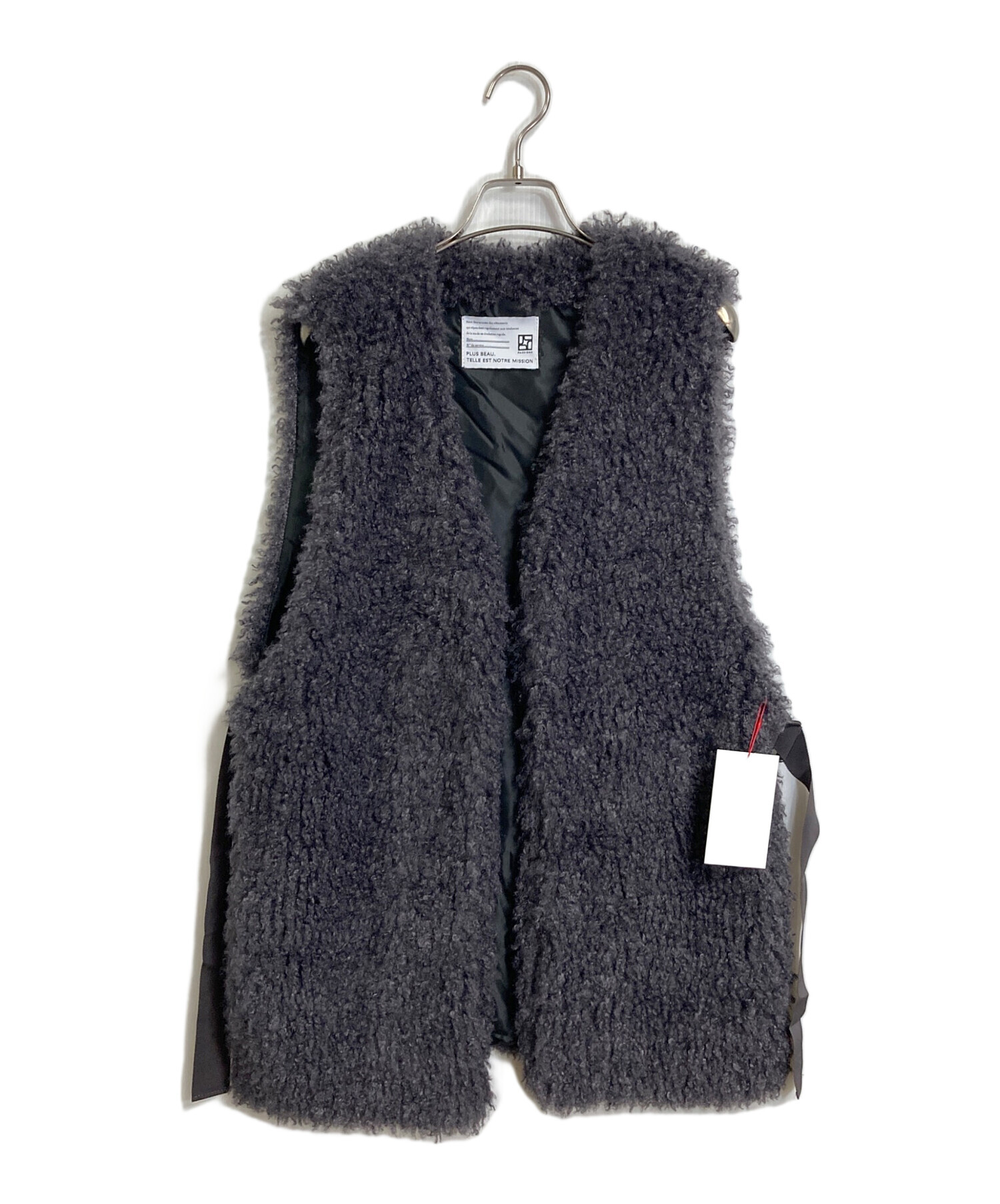 中古・古着通販】PASSIONE (パシオーネ) プードルファーベスト