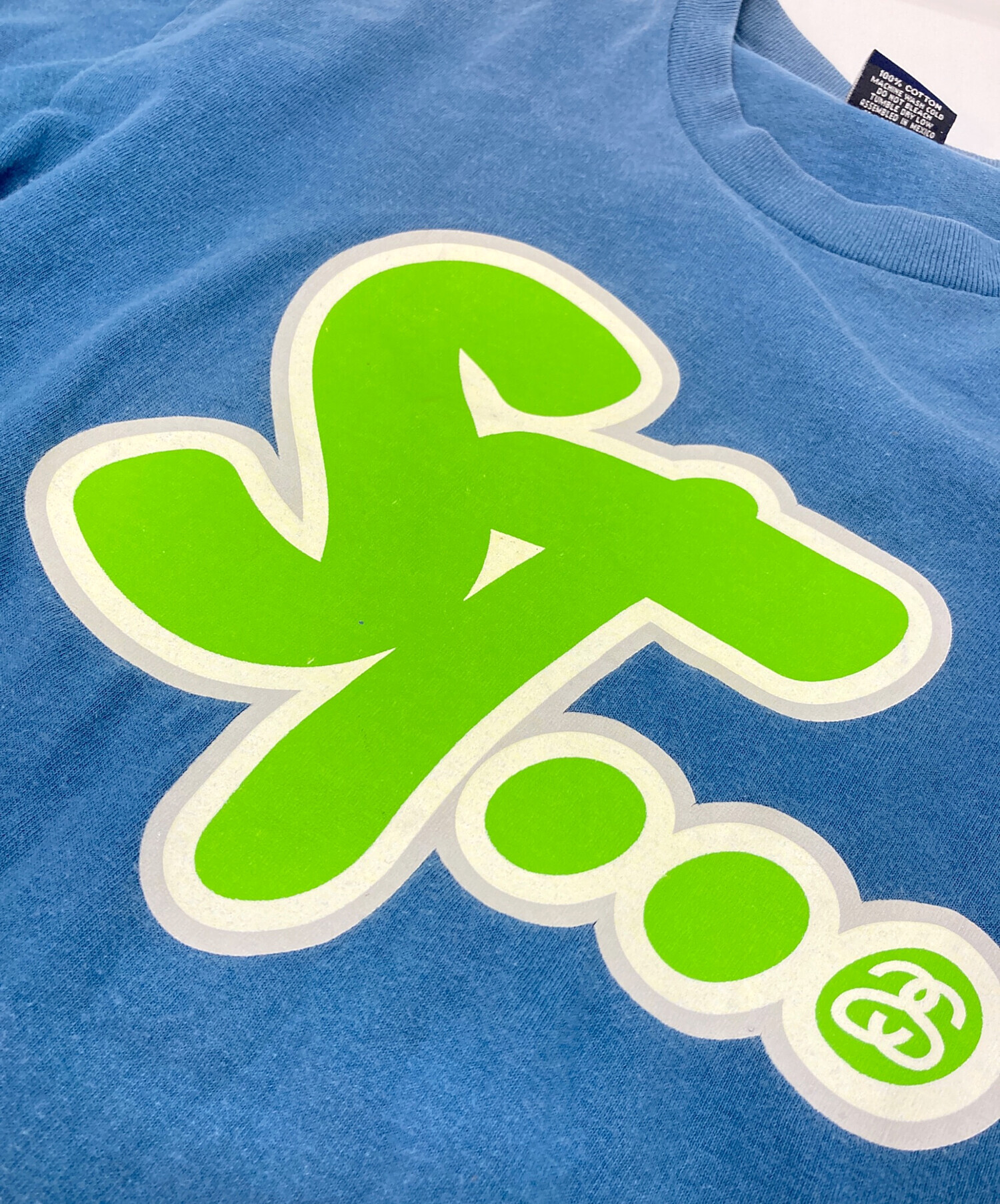 中古・古着通販】stussy (ステューシー) 90'S STロゴTシャツ 紺