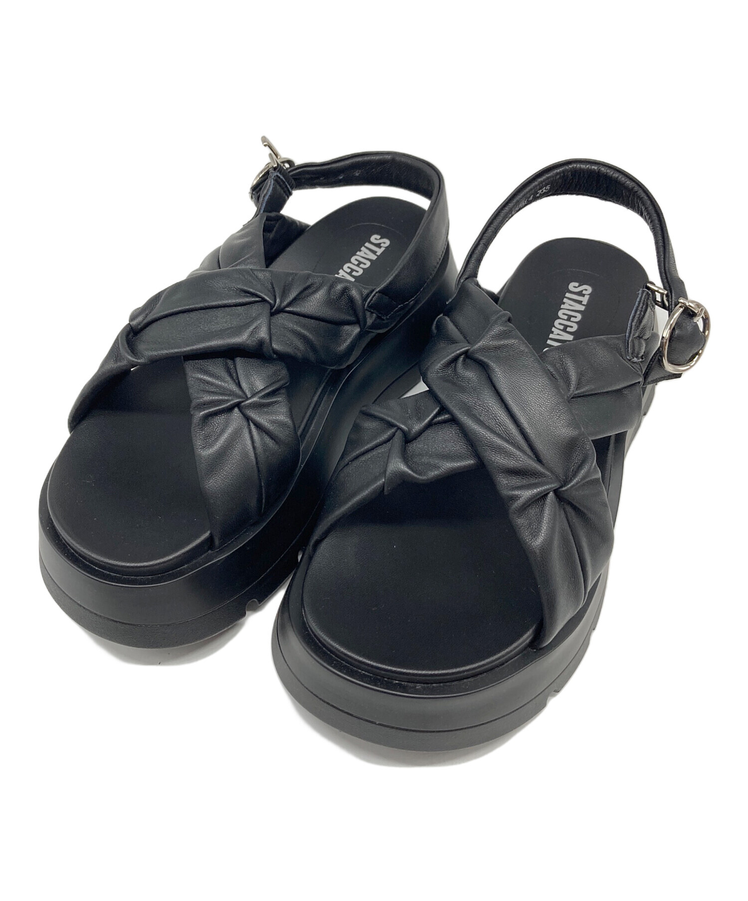 中古・古着通販】STACCATO (スタッカート) クロスベッセルサンダル