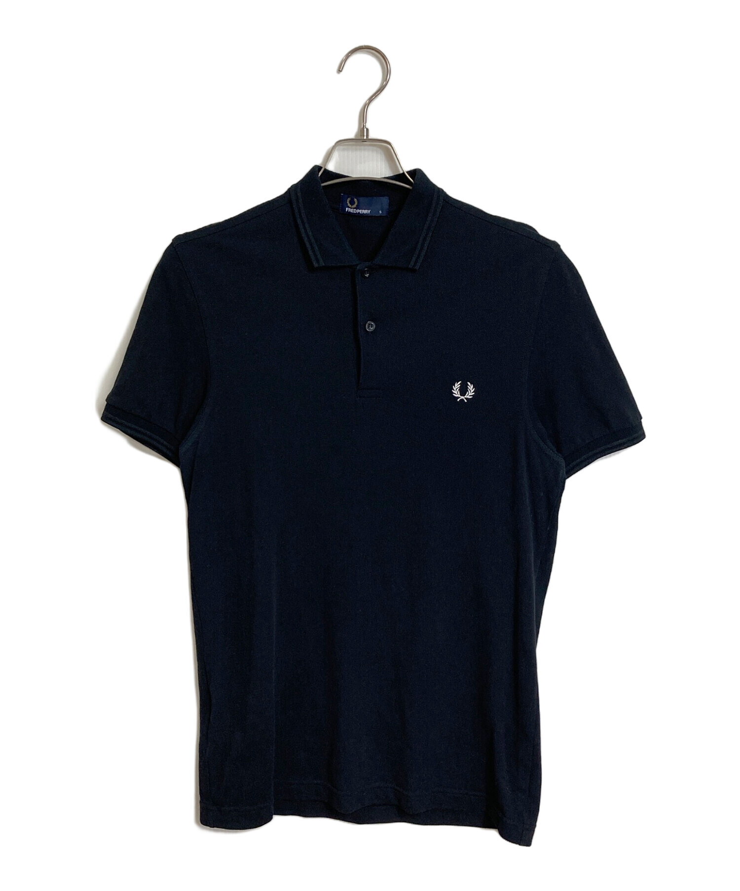 中古・古着通販】FRED PERRY (フレッドペリー) ポロシャツ ブラック 