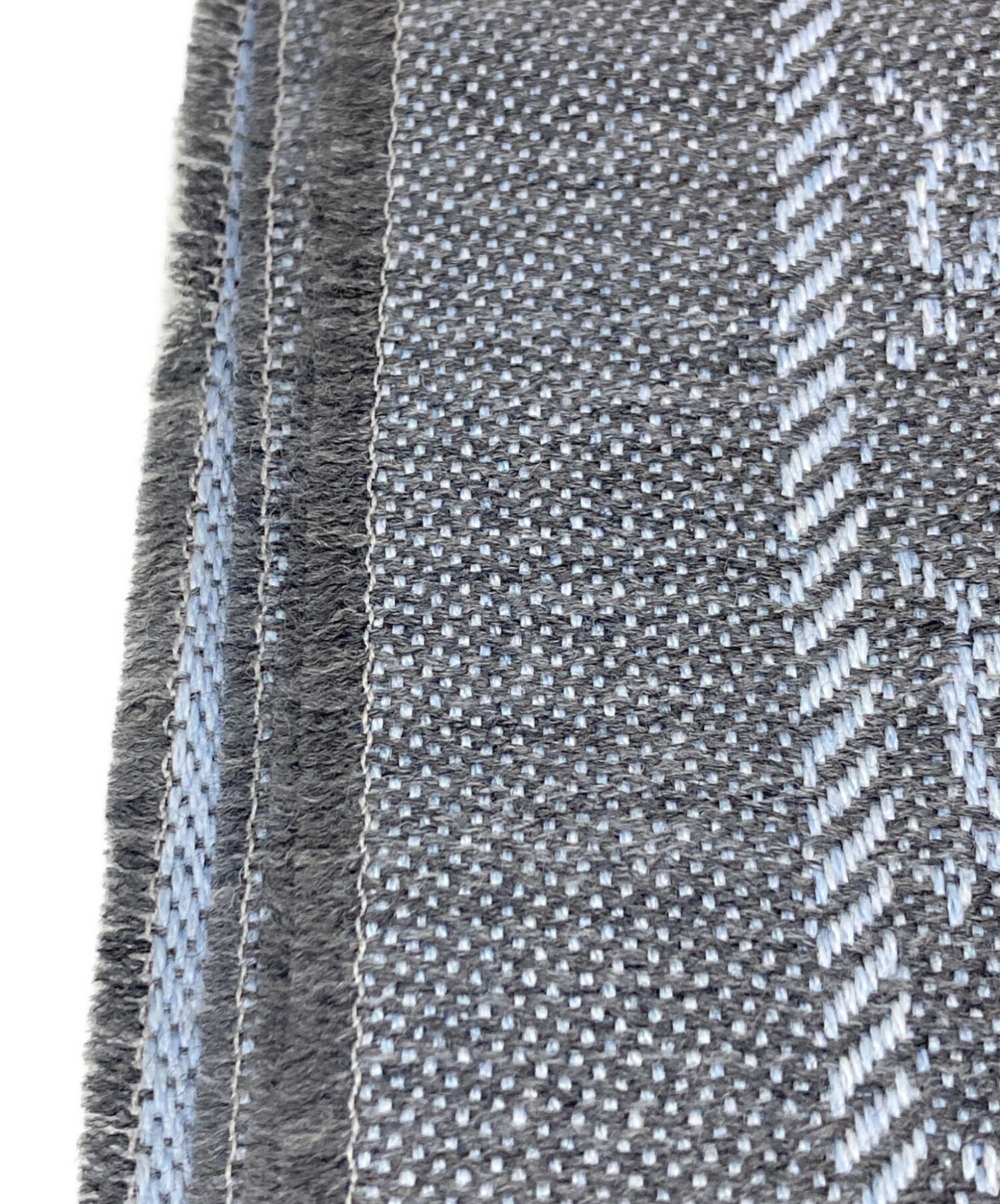 中古・古着通販】GUCCI (グッチ) GGジャガードウールマフラー グレー