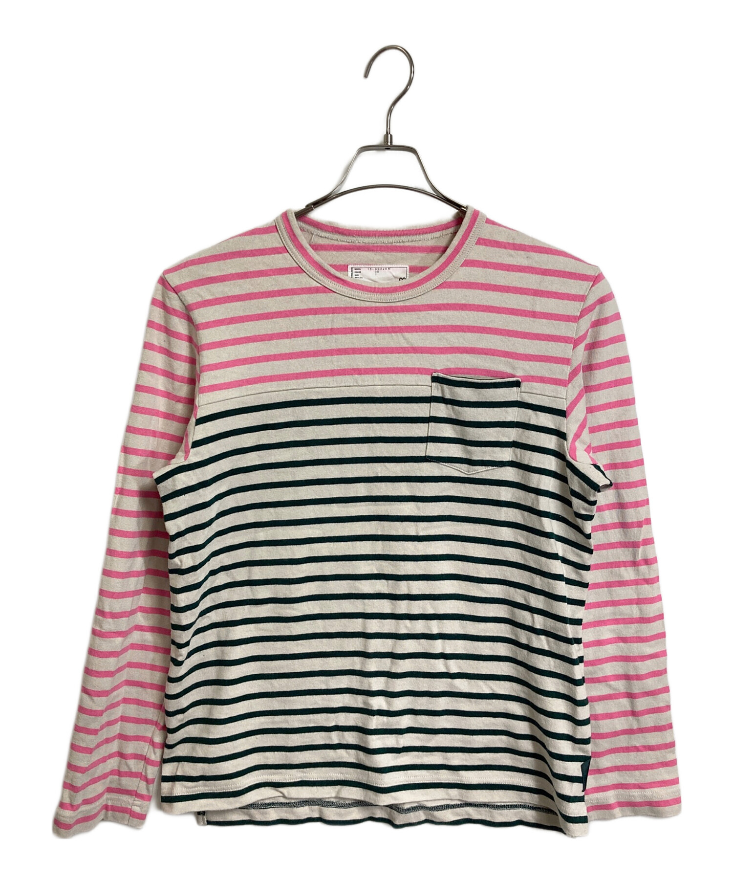 【未使用】sacai ボーダーロングスリーブTシャツ 中古・古着通販】sacai (サカイ) ボーダーカットソー 長袖