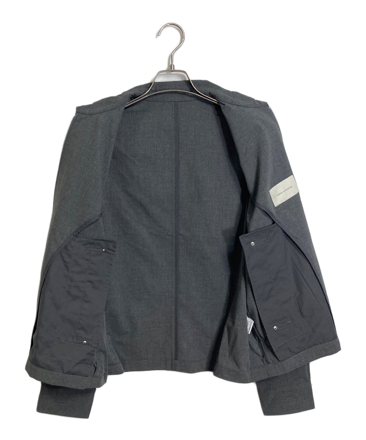 中古・古着通販】nano・universe (ナノ・ユニバース) TRPu ZIP 