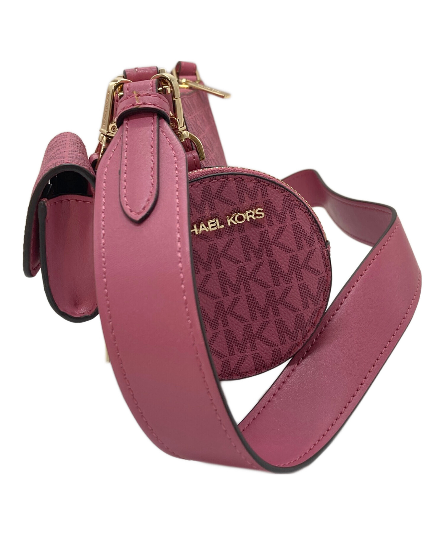 MICHAEL KORS ピンク バッグ セット 中古・古着通販】MICHAEL KORS (マイケル・コース) ジェット