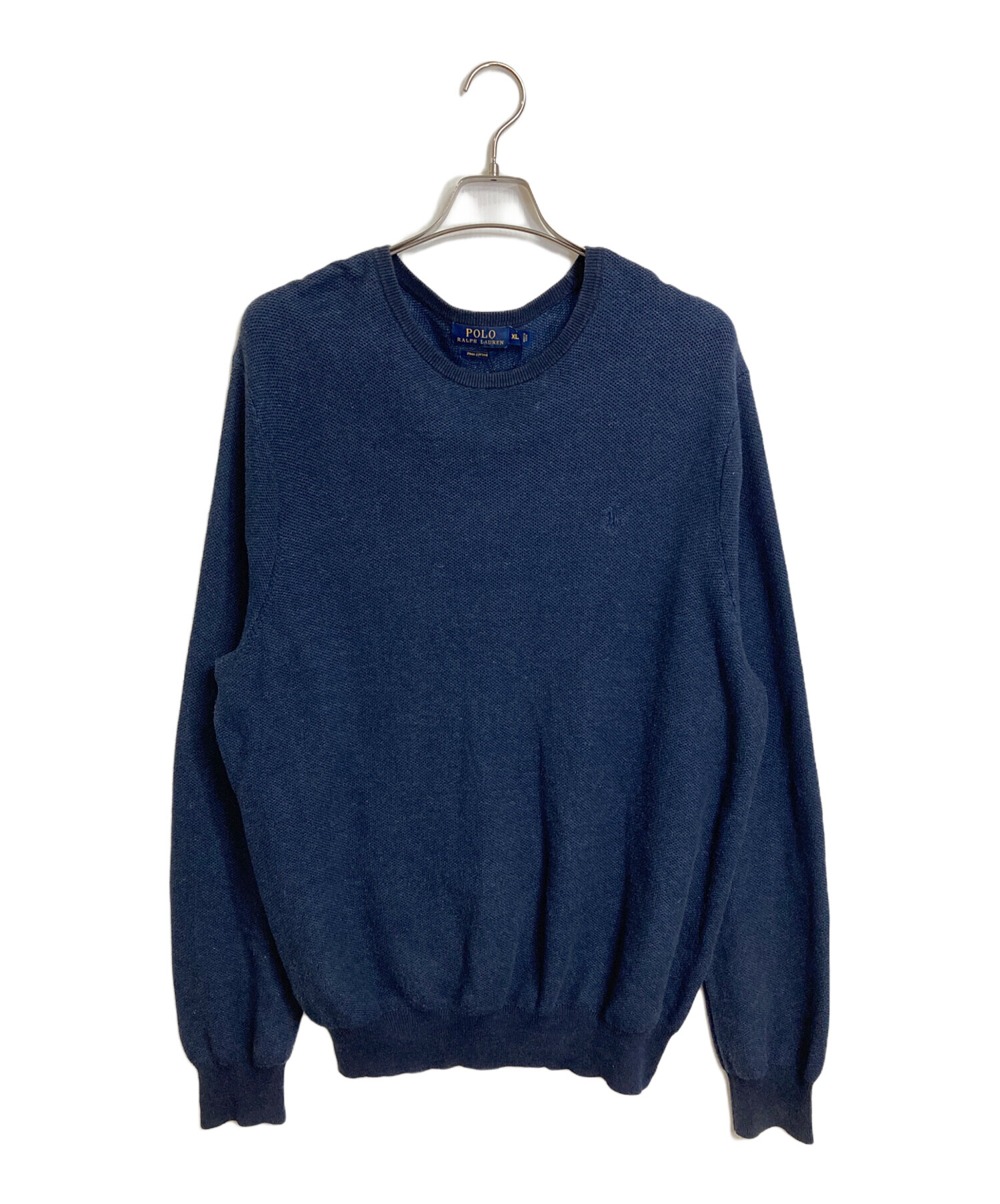 まえちゃん！Polo Ralph Lauren ネイビー ドライバー長袖ニット まえちゃん！Polo Ralph Lauren ネイビー ドライバー長袖ニット