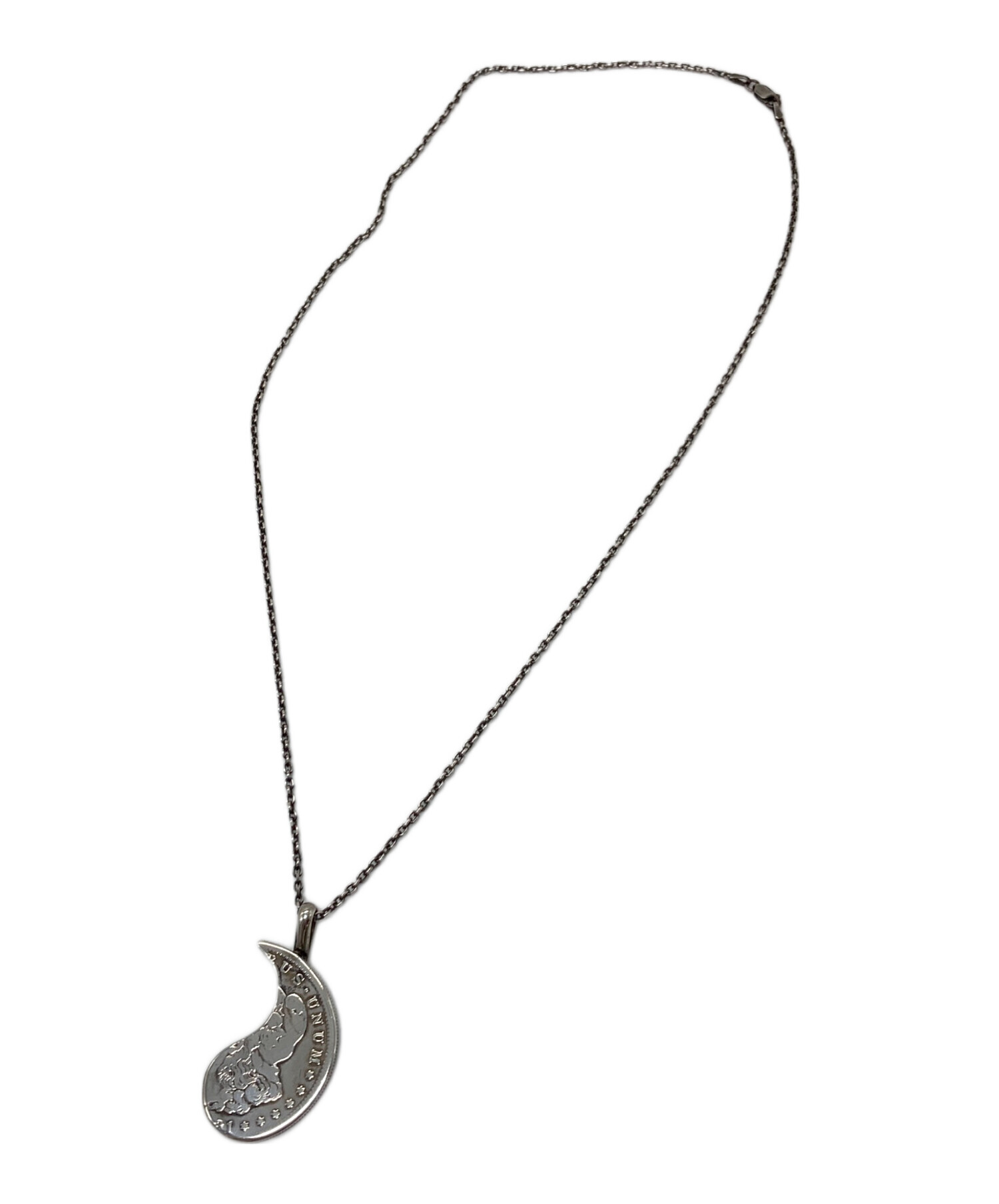 美品 NORTH WORKS ハーフダラー  シルバー ひし形 ペンダント NORTH WORKS】 Liberty Double Feather Necklace BR-8388 – BARNS