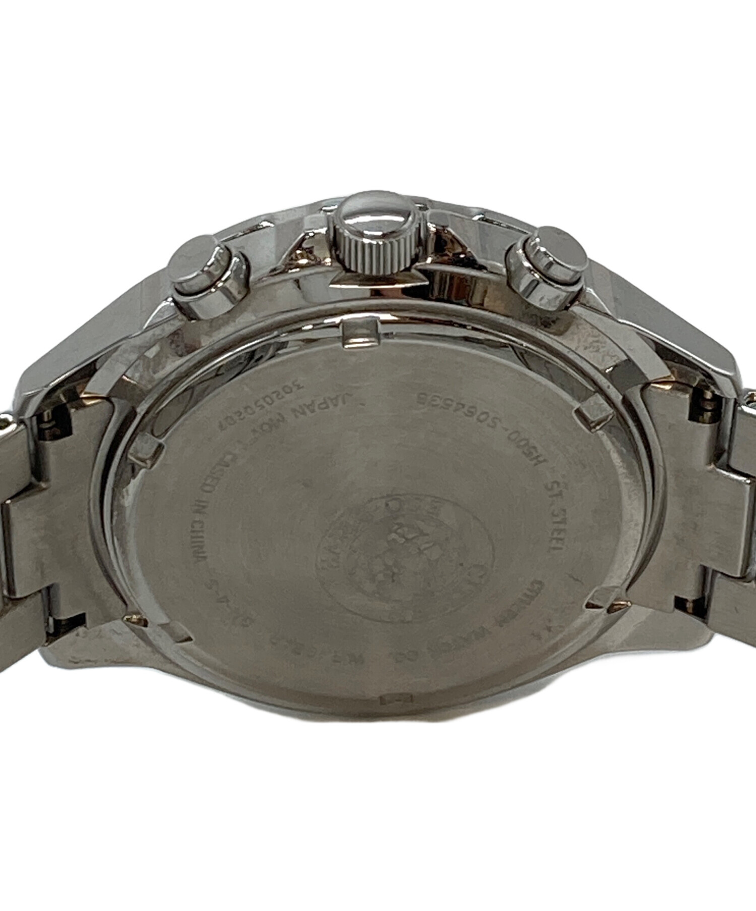 中古・古着通販】CITIZEN (シチズン) クロノグラフ ソーラー発電