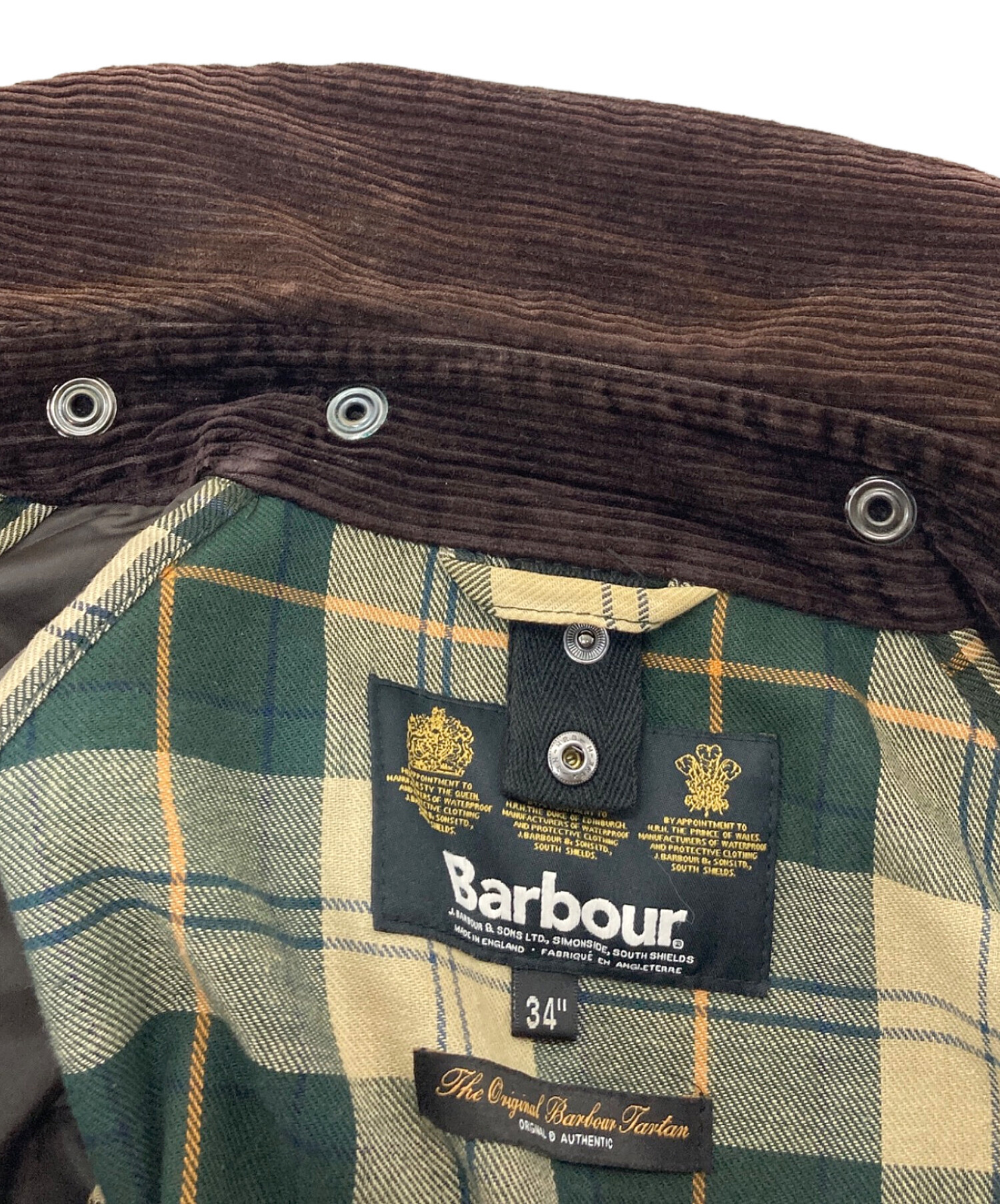 中古・古着通販】Barbour (バブアー) SL BEAUFORT オイルドジャケット 