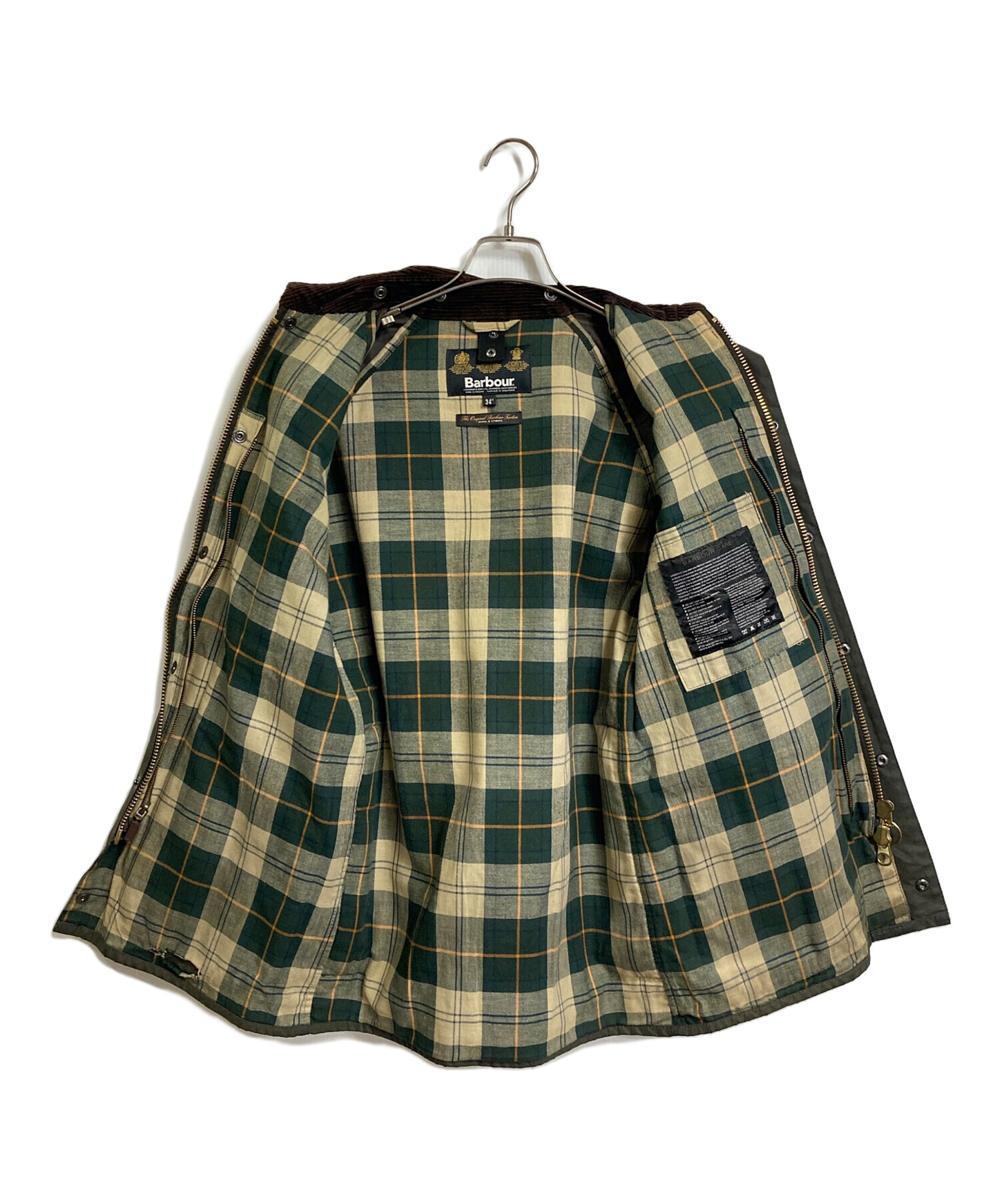 中古・古着通販】Barbour (バブアー) SL BEAUFORT オイルドジャケット 