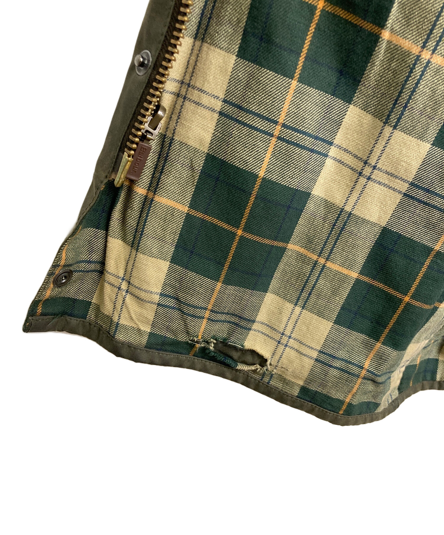 中古・古着通販】Barbour (バブアー) SL BEAUFORT オイルドジャケット 