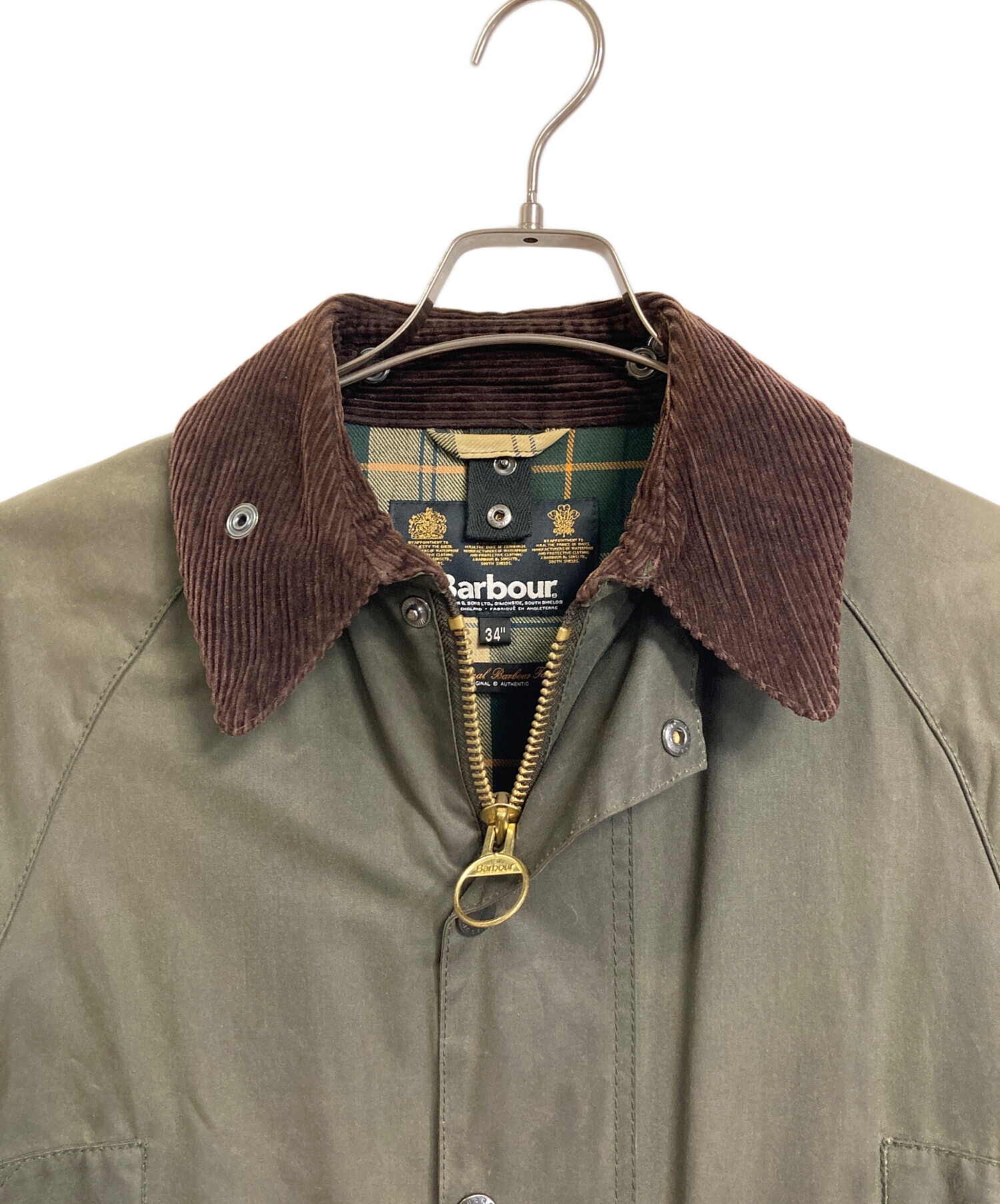 Barbour バブアー SL ビューフォート 34 オリーブ