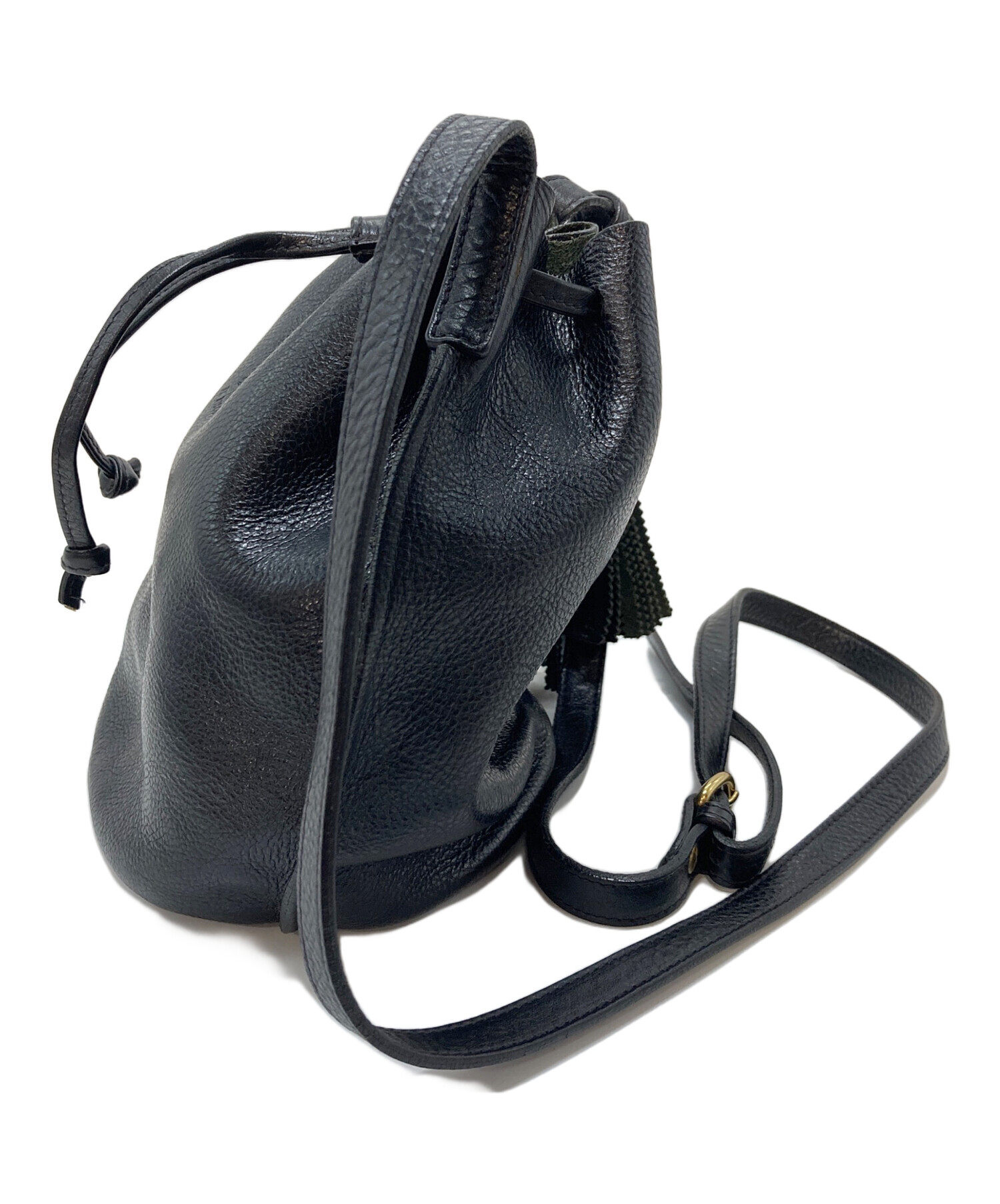 中古・古着通販】IL BISONTE (イル ビゾンテ) ショルダーバッグ レザー