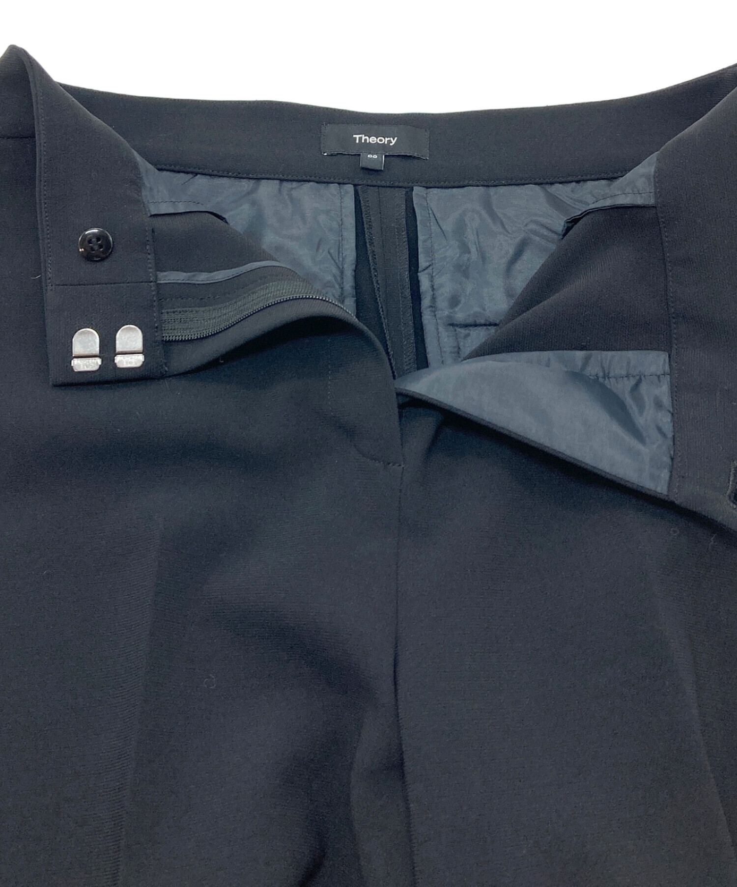 中古・古着通販】theory (セオリー) Tailor Crepe Wide Crop Pant