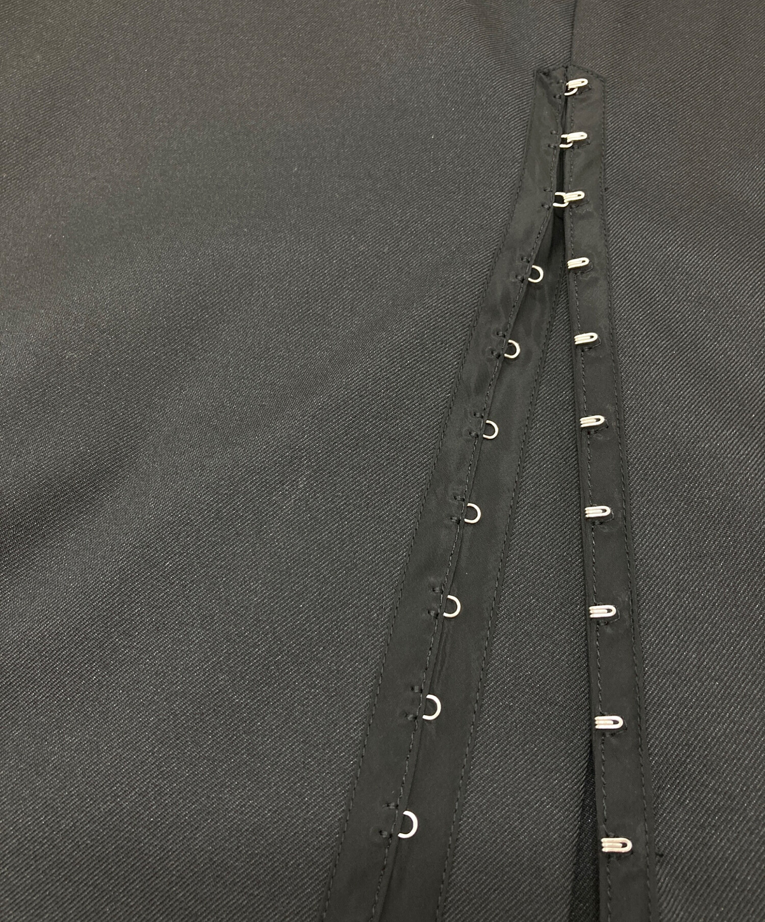 MAISON SPECIAL ブラック バックホック　オーバージレ Maison Special バックオープンジレ MAISON SPECIAL(メゾン