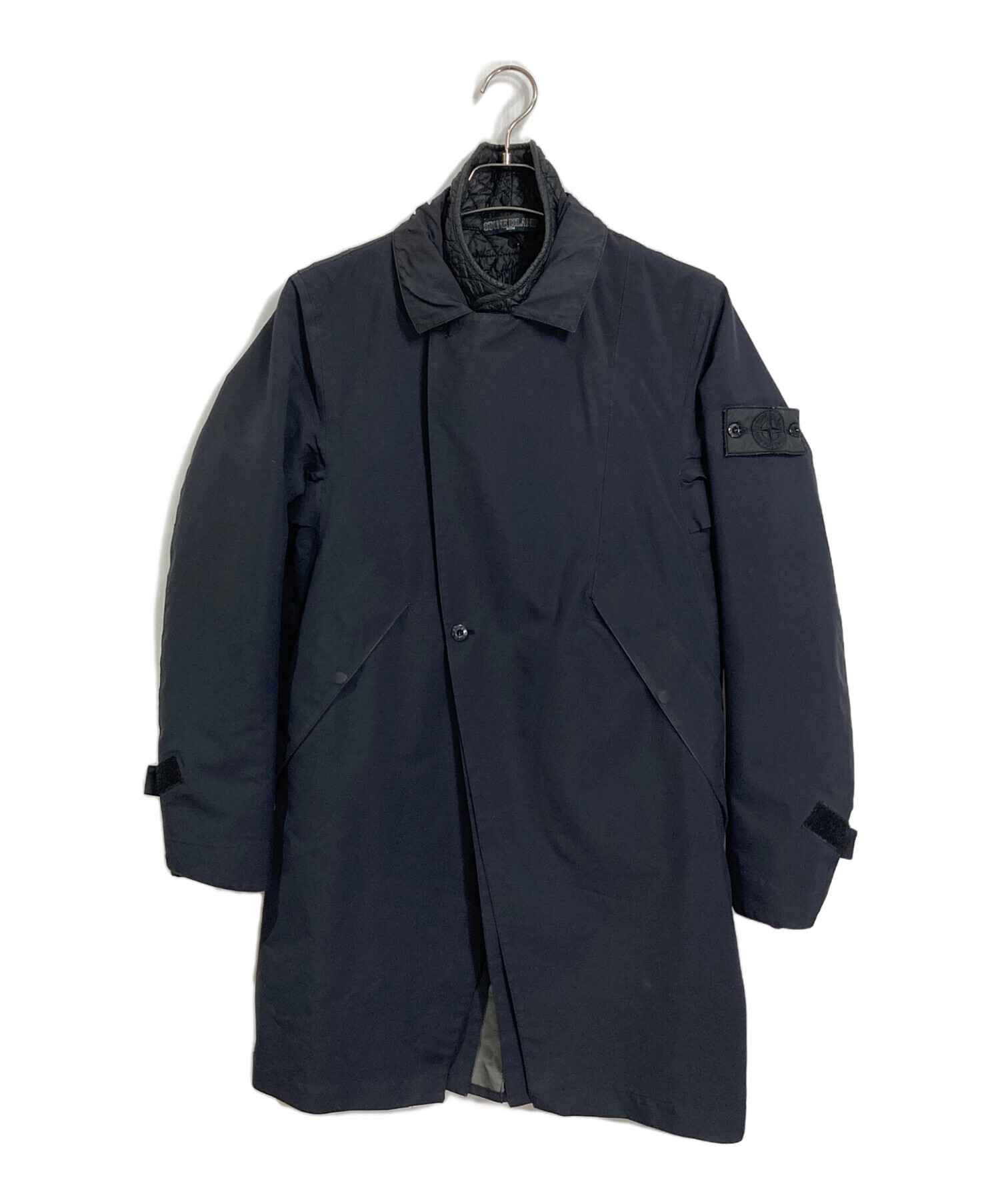 09AW ストーンアイランド トレンチコート ダークネイビー 中古・古着通販】STONE ISLAND (ストーンアイランド) STEALTH TRENCH