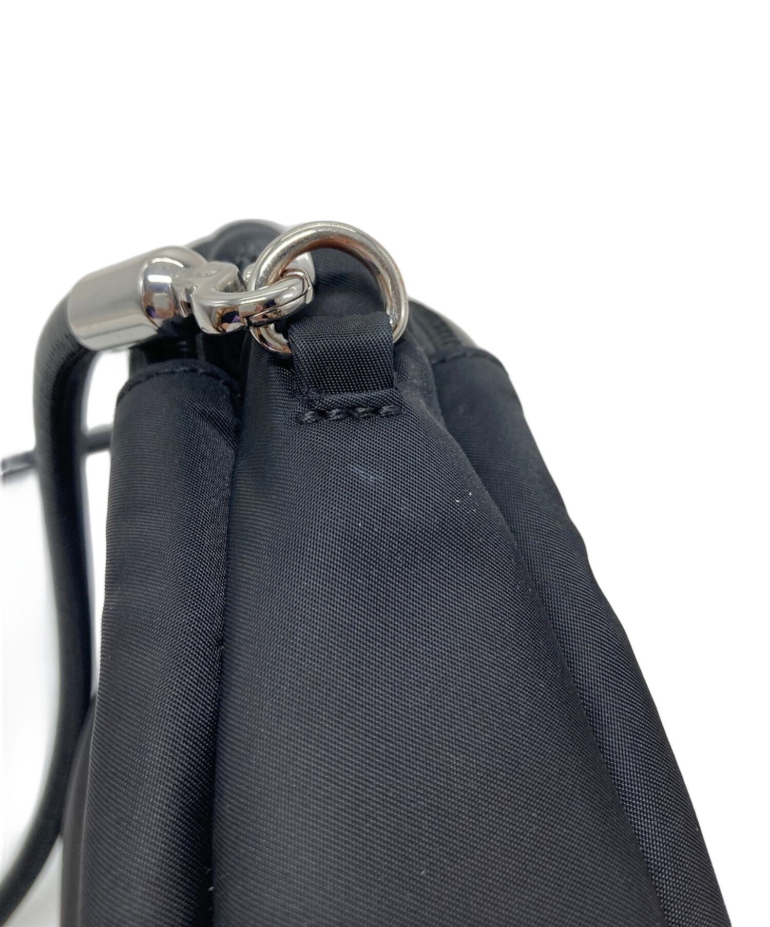 中古・古着通販】Ganni (ガニー) MINI KNOT ショルダーバッグ レザー 