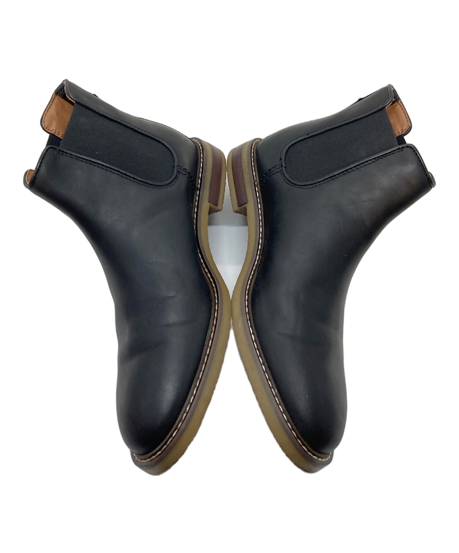 中古・古着通販】CLARKS (クラークス) サイドゴアブーツ ショート