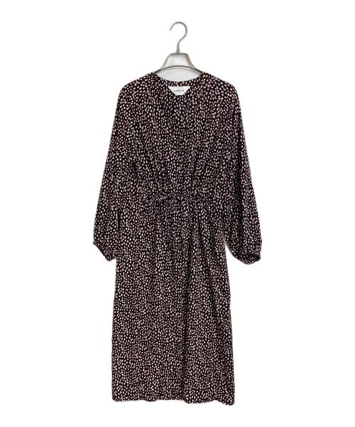 タイムセール　美品˚✧₊⁎⁺˳✧༚ SOÉJU ドット／レオパード柄 ワンピース 美品˚✧₊⁎⁺˳✧༚ SOÉJU ドット／レオパード柄 ワンピース セール