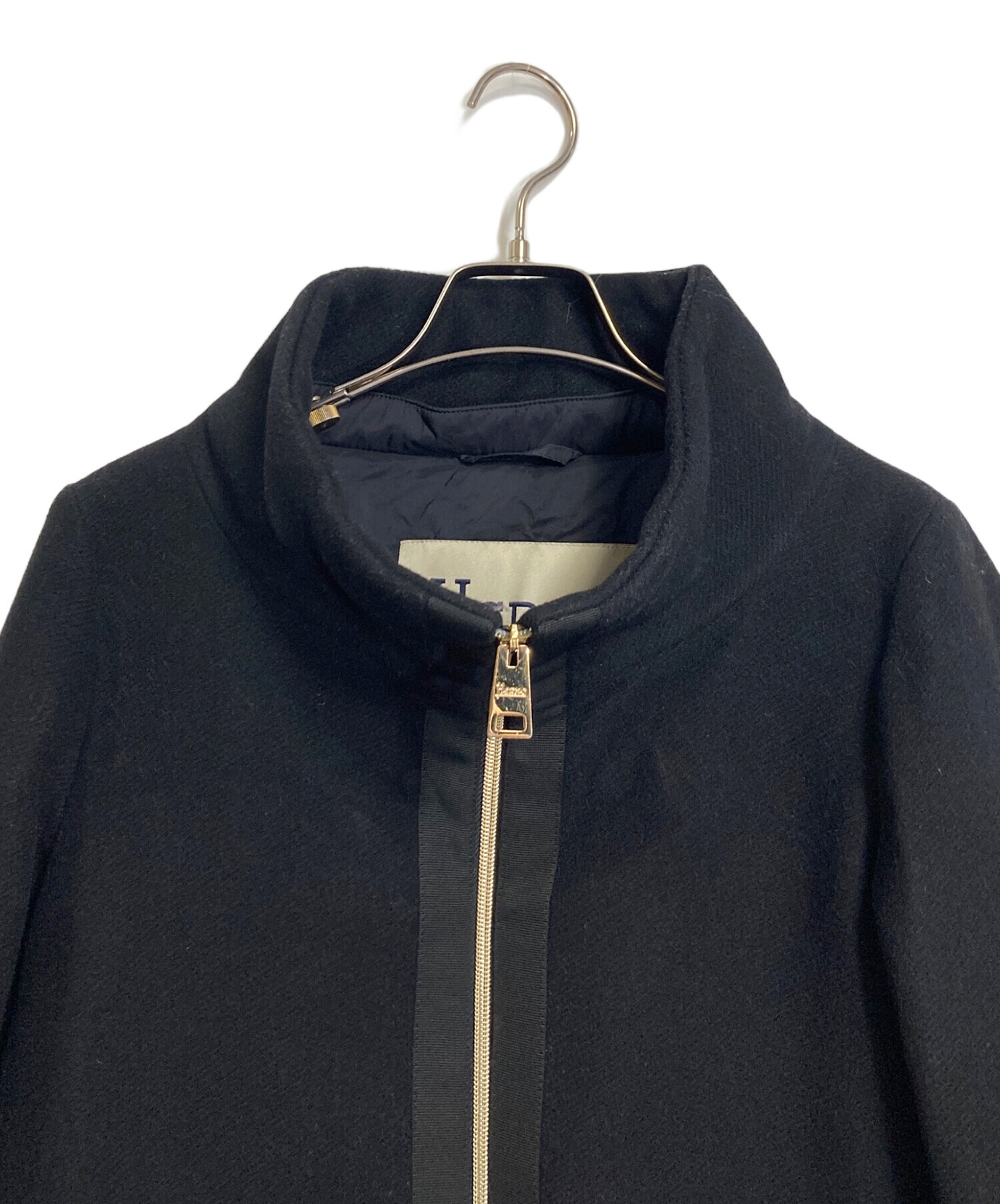 中古・古着通販】HERNO (ヘルノ) ダウンコート ウール切替コート