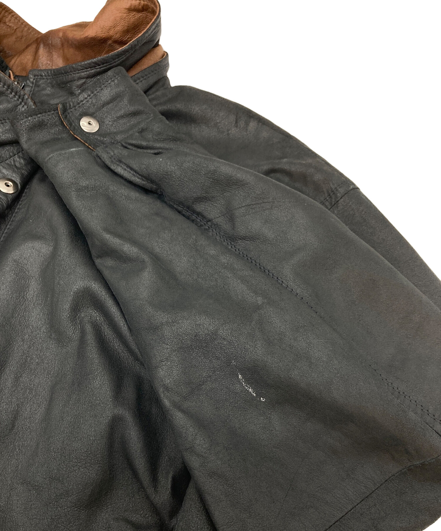 中古・古着通販】remy (レミ) レザージャケット レトロジャケット USA