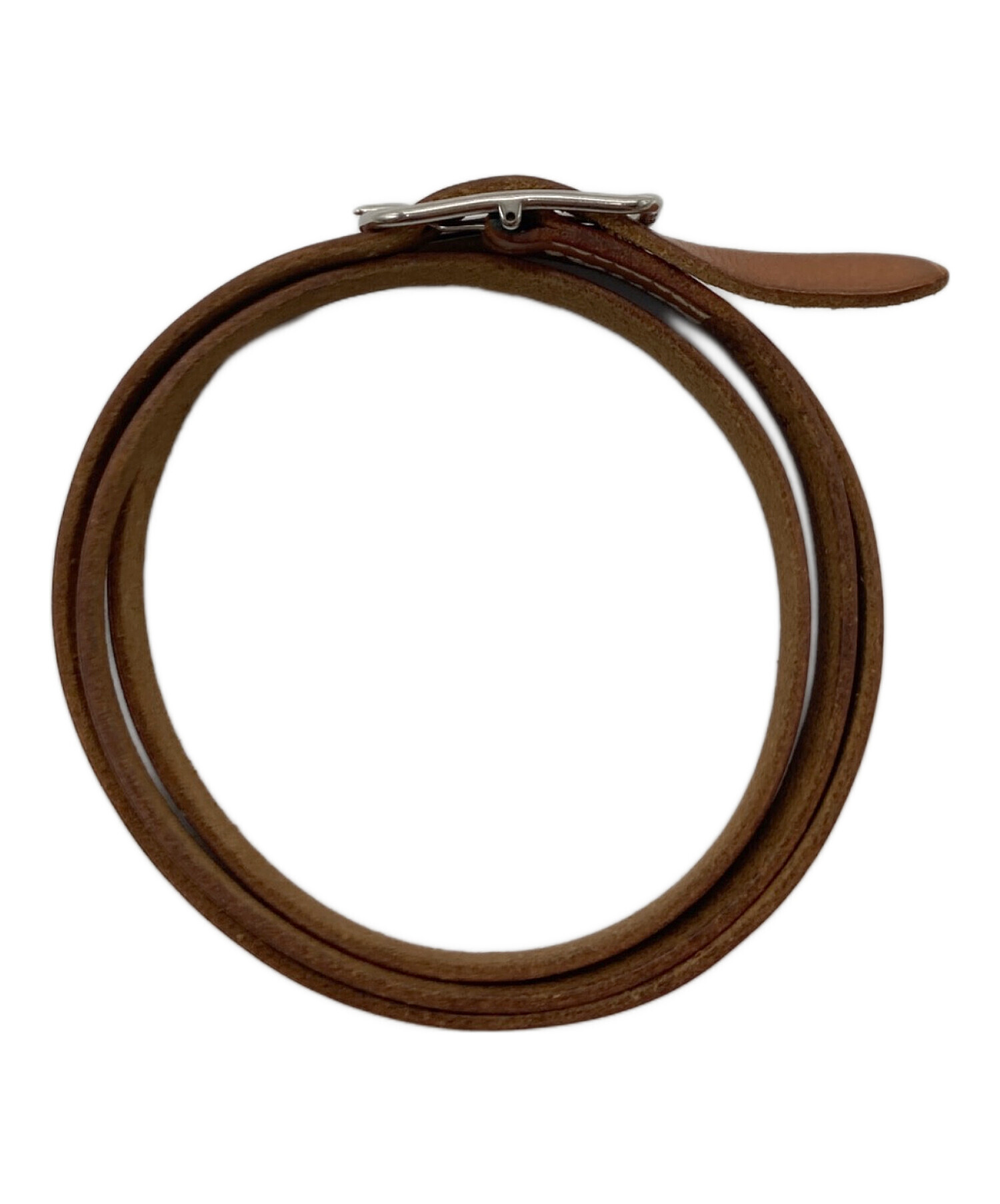 中古・古着通販】HERMES (エルメス) アピ1 ブレスレット レザー