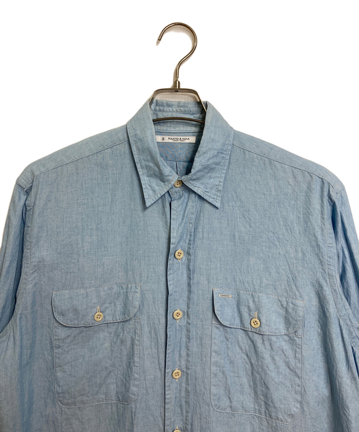 中古・古着通販】MAATEE&SONS (マーティーアンドサンズ) WORK SHIRTS