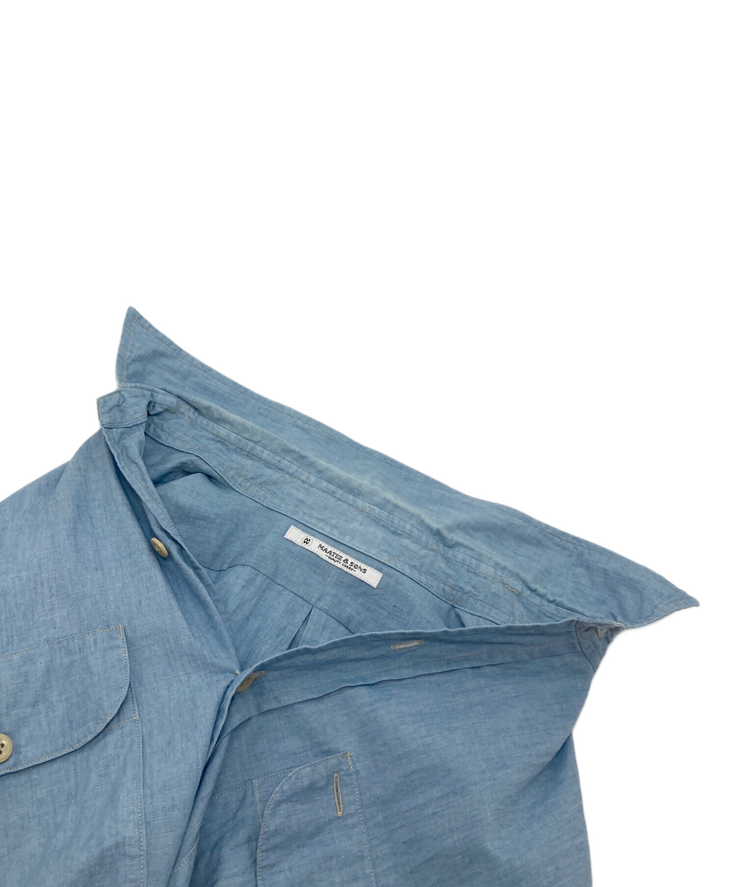 中古・古着通販】MAATEE&SONS (マーティーアンドサンズ) WORK SHIRTS