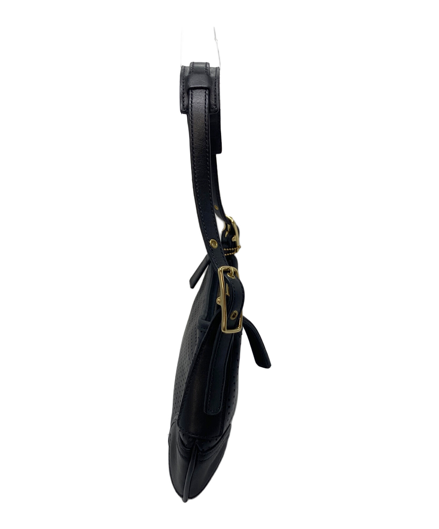 中古・古着通販】COACH (コーチ) パンチングレザーワンショルダー 