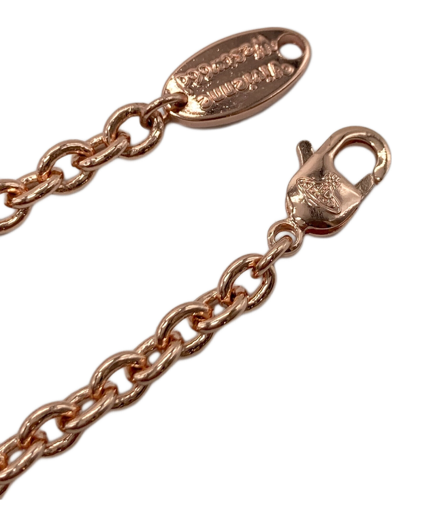 【美品】ヴィヴィアンウエストウッド　メイフェアネックレス　ピンクゴールド　オーブ 中古・古着通販】Vivienne Westwood (ヴィヴィアンウエスト