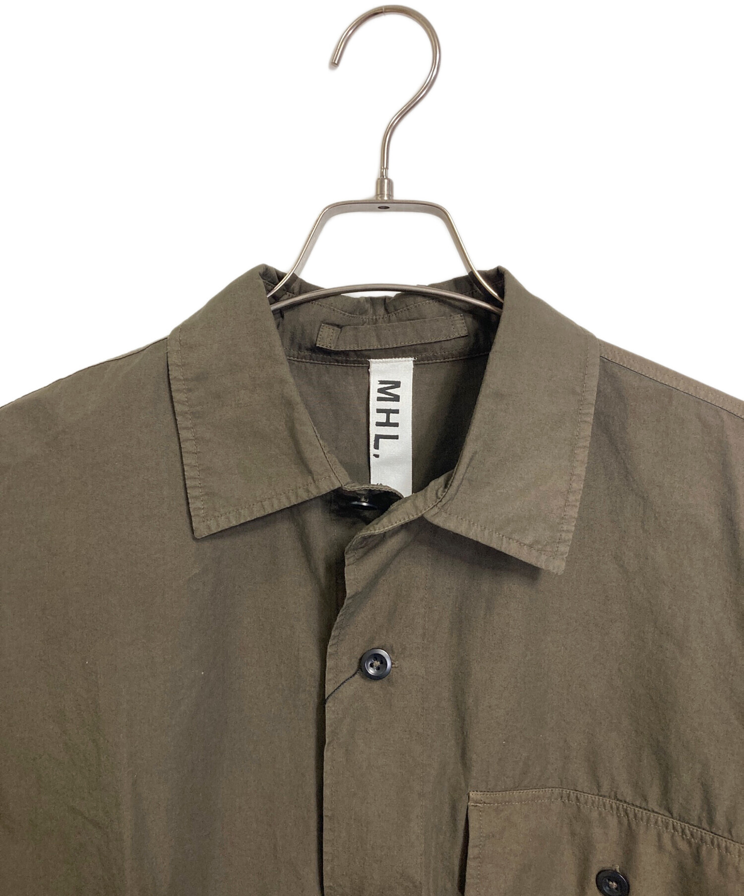 中古・古着通販】MHL (エムエイチエル) COMPACT COTTON POPLIN 