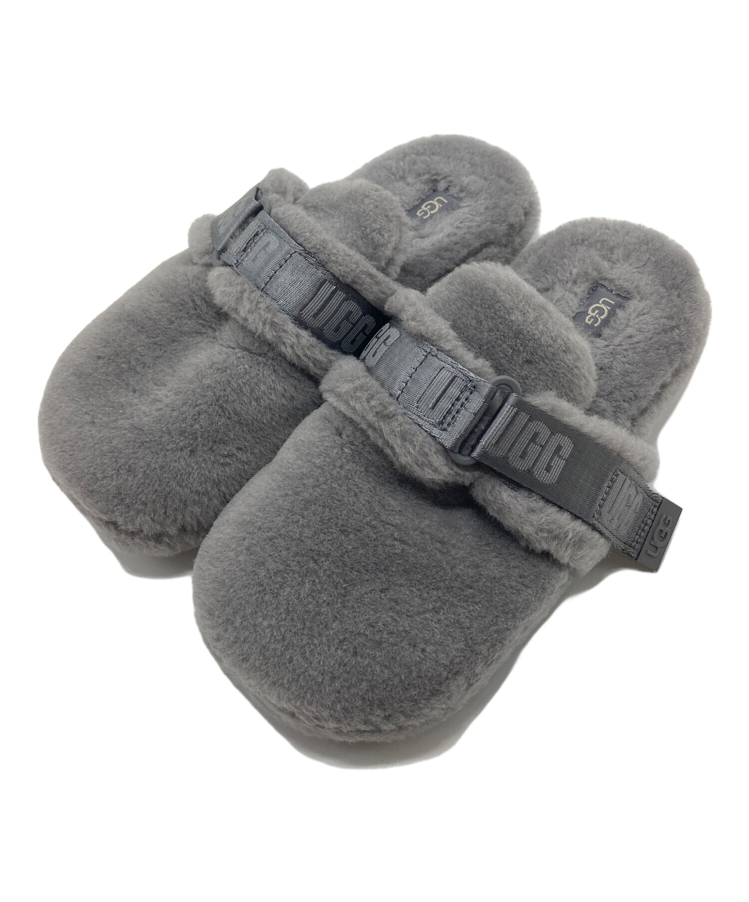 中古・古着通販】UGG (アグ) Fluff Itサンダル ヴァンプストラップ