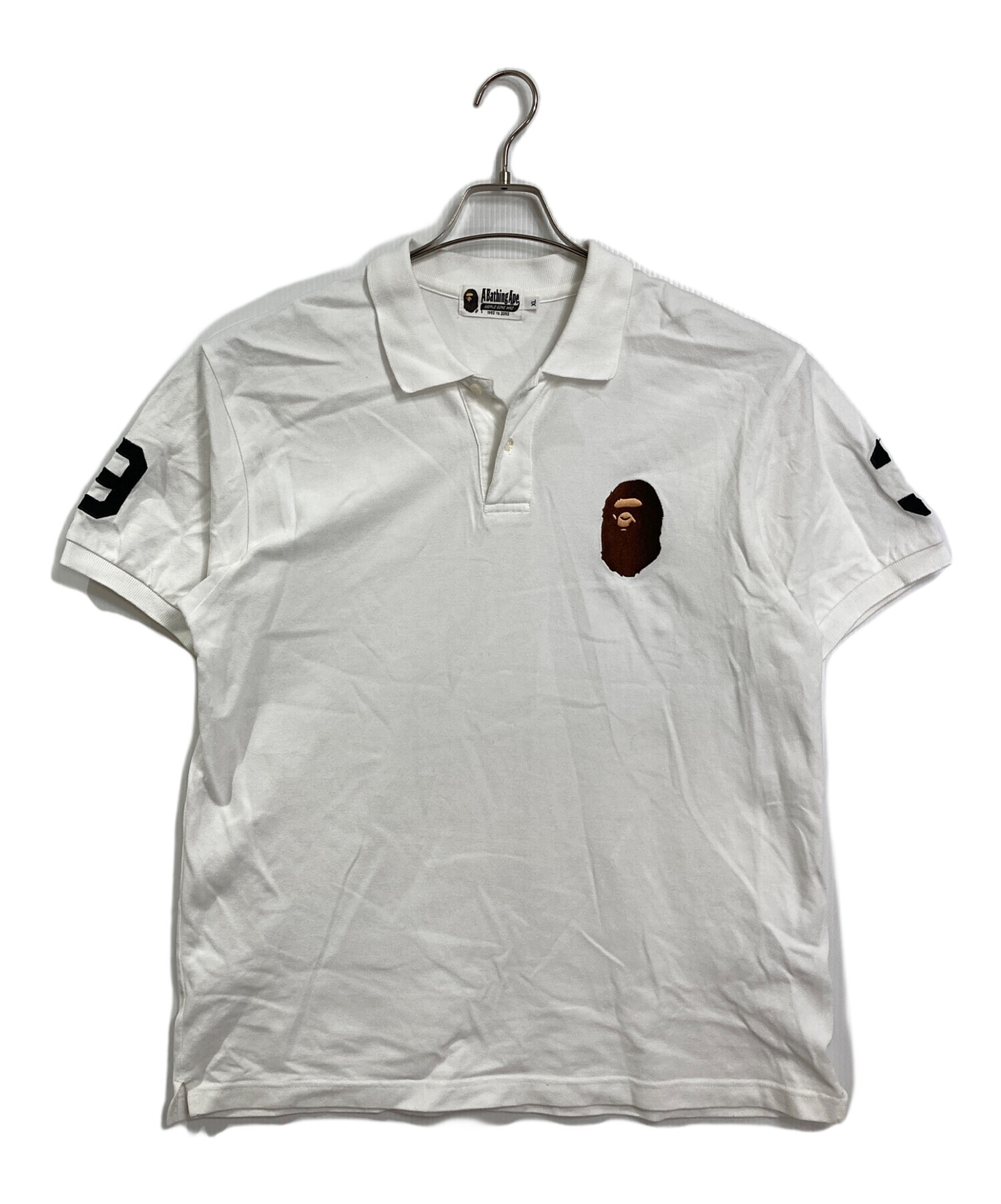 中古・古着通販】A BATHING APE (ア ベイシング エイプ) HEAD POLO