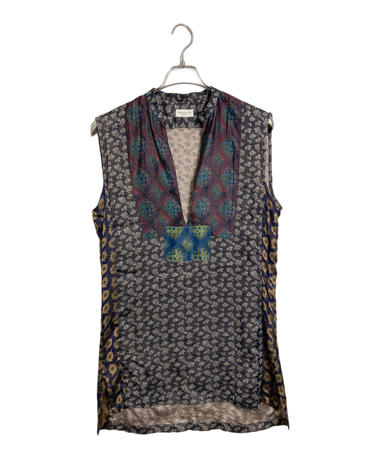 【美品】dries van noten 総柄ワンピース ラクロワ 美品】dries van noten 総柄ワンピース ラクロワ - メルカリ