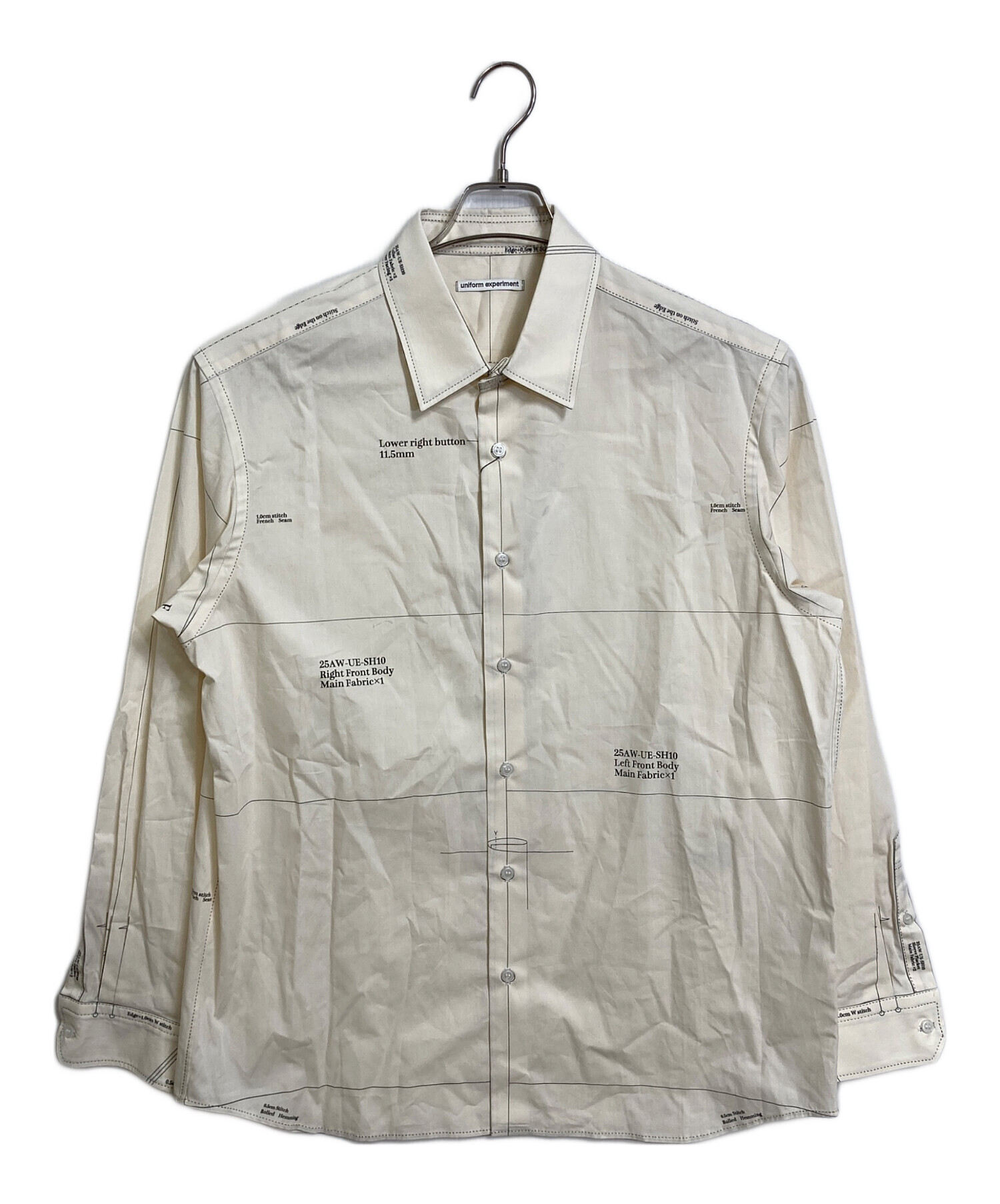 ユニフォームエクスペリメント uniform experiment シャツ 中古・古着通販】uniform experiment (ユニフォームエクスペリメント