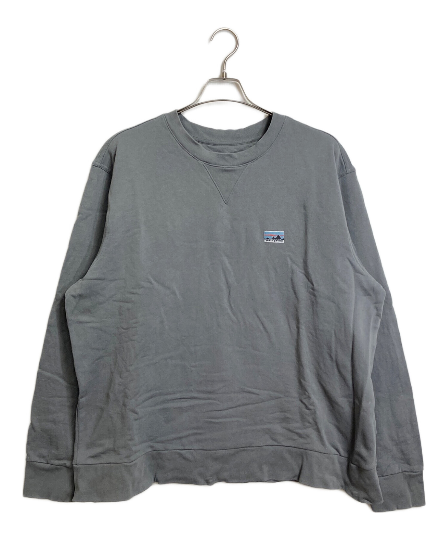 patagonia グレー スウェット 中古・古着通販】Patagonia (パタゴニア) デイリー・クルーネック