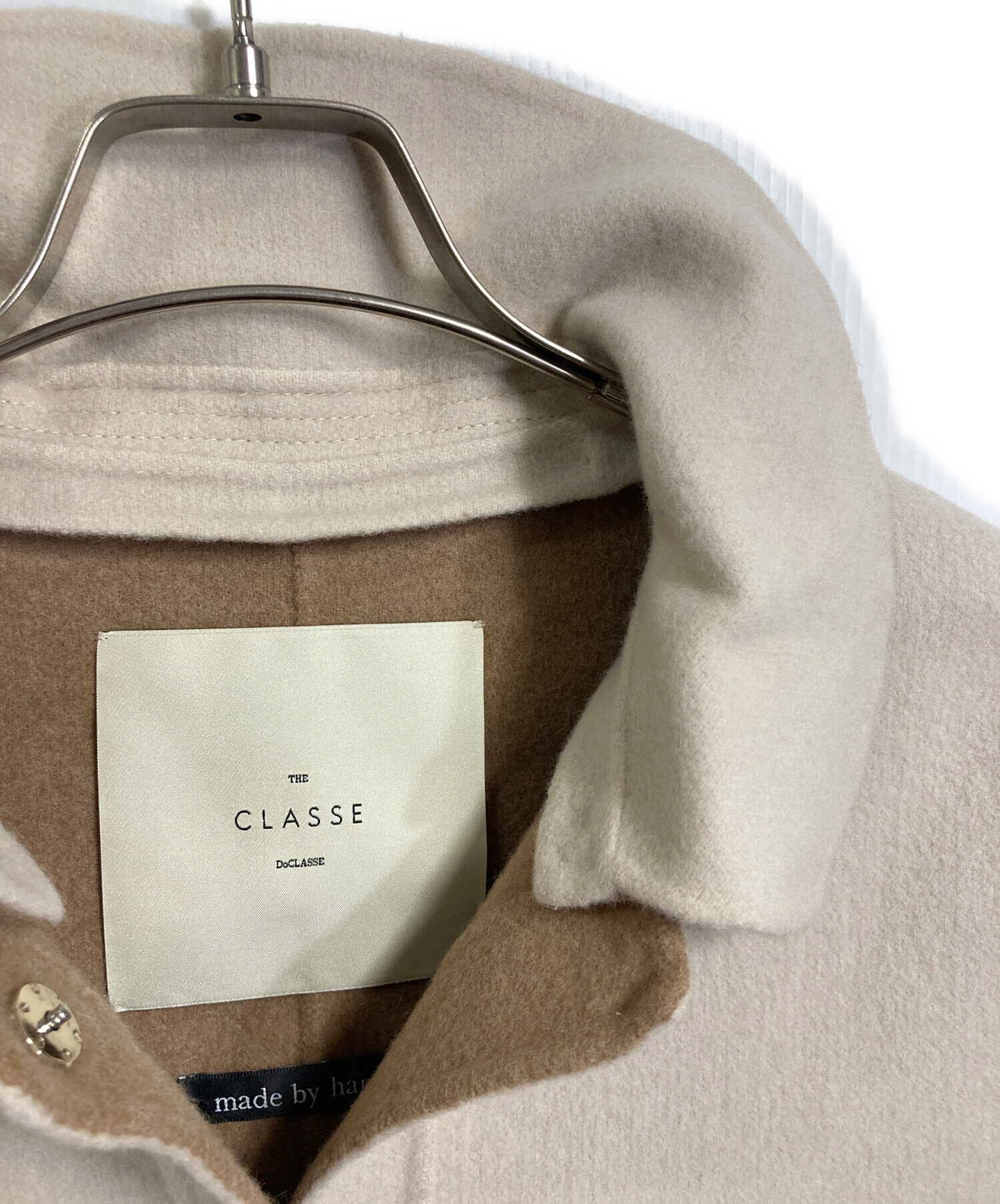 中古・古着通販】DoCLASSE (ドゥクラッセ) カシミヤ混ウールリバー 