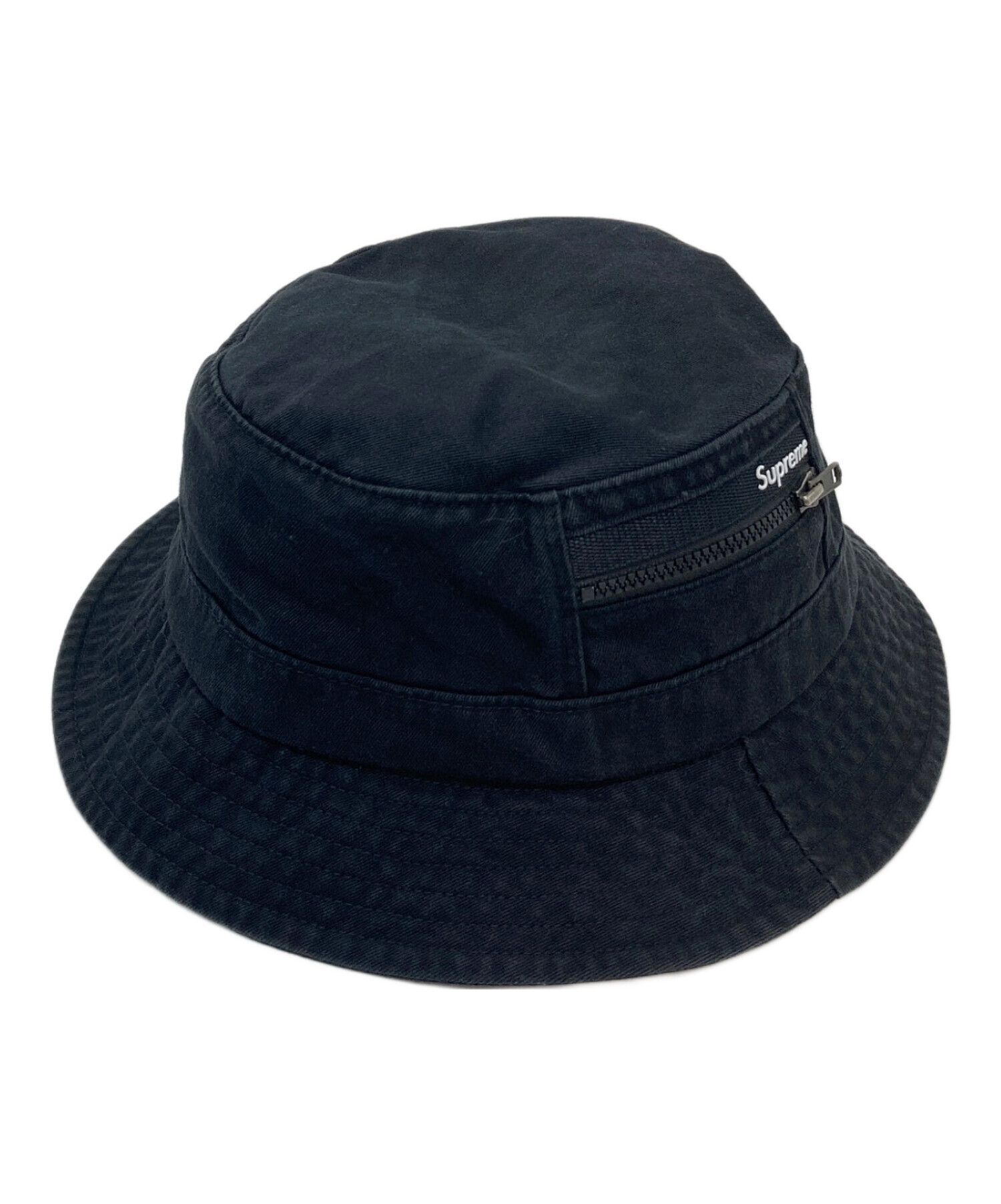 supreme バケットハット ブラック　S/M 中古・古着通販】Supreme (シュプリーム) バケットハット バケハ