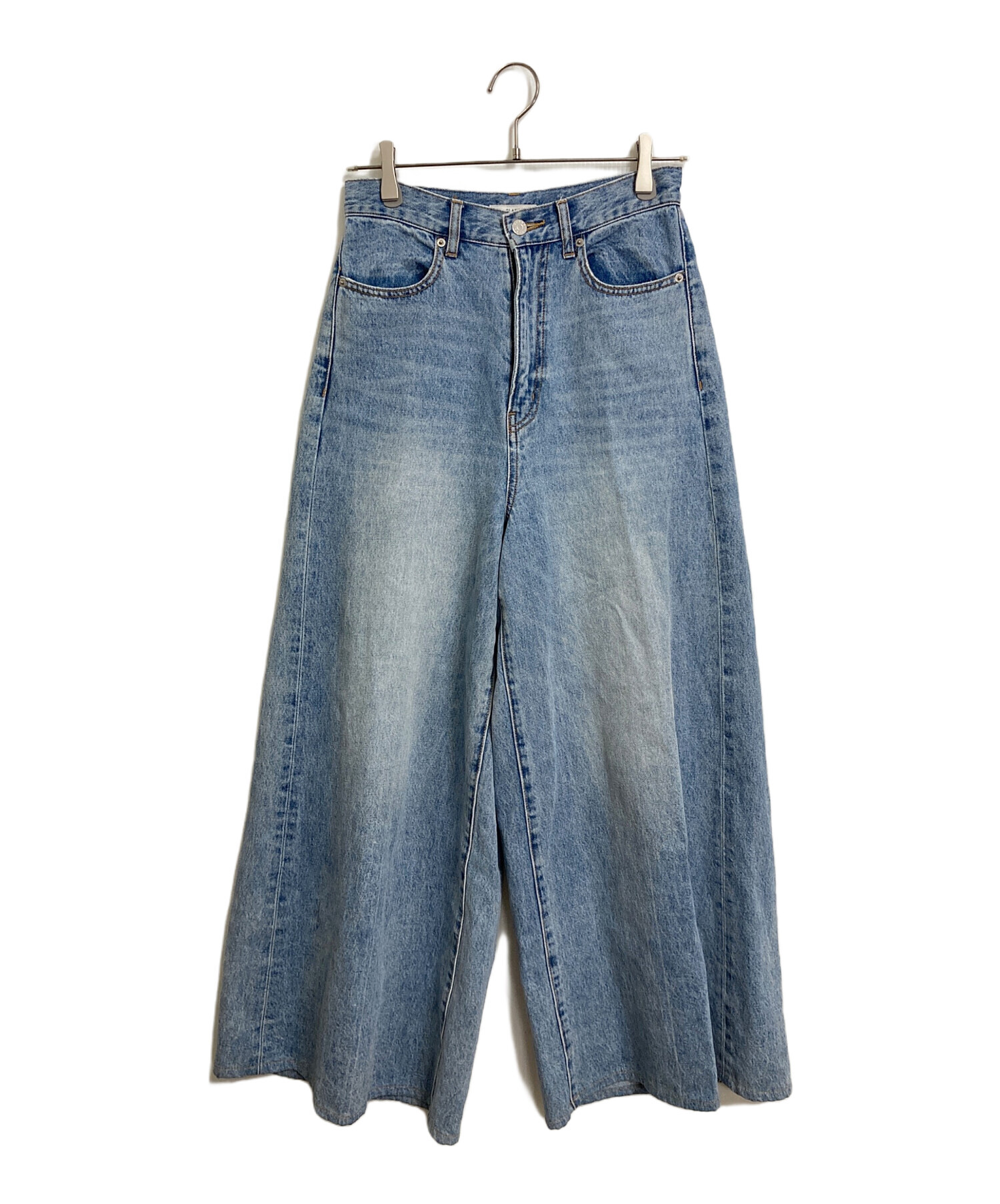 中古・古着通販】CLANE (クラネ) ワイドデニムパンツ wide denim pants