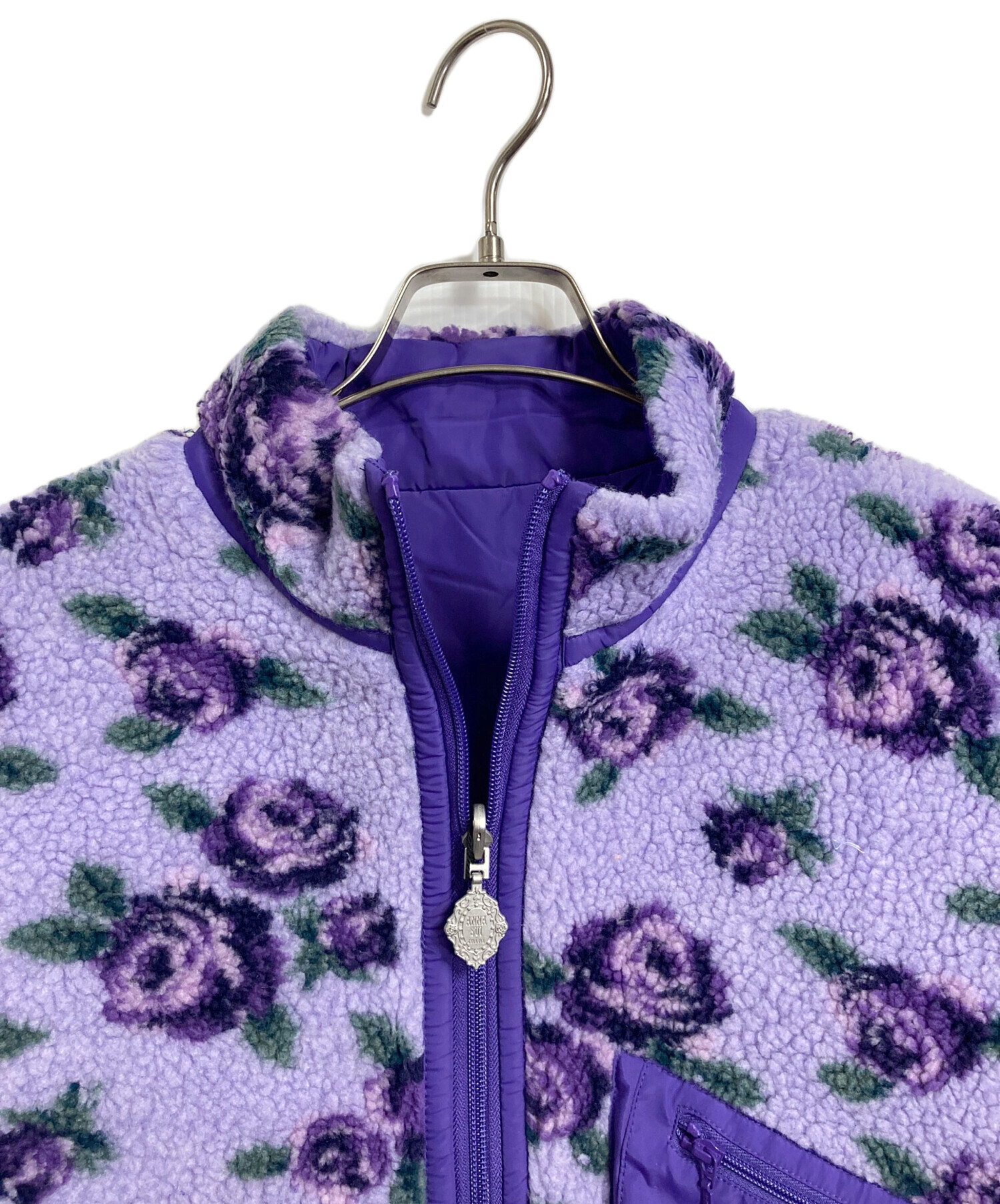 中古・古着通販】ANNA SUI mini (アナスイ ミニ) バラ柄ボアブルゾン