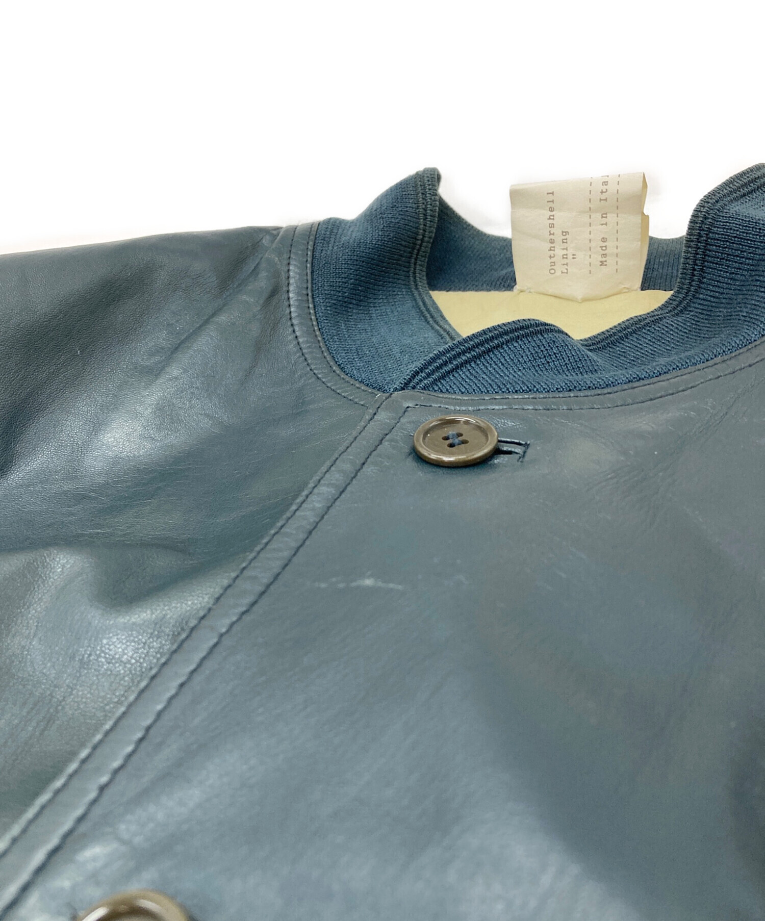中古・古着通販】RUFFO (ルッフォ) 【古着】80'S～90'レザーブルゾン