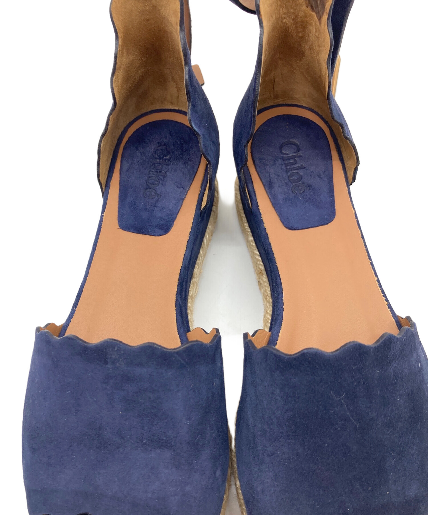 中古・古着通販】Chloe (クロエ) エスパドリーユ アンクルベルト