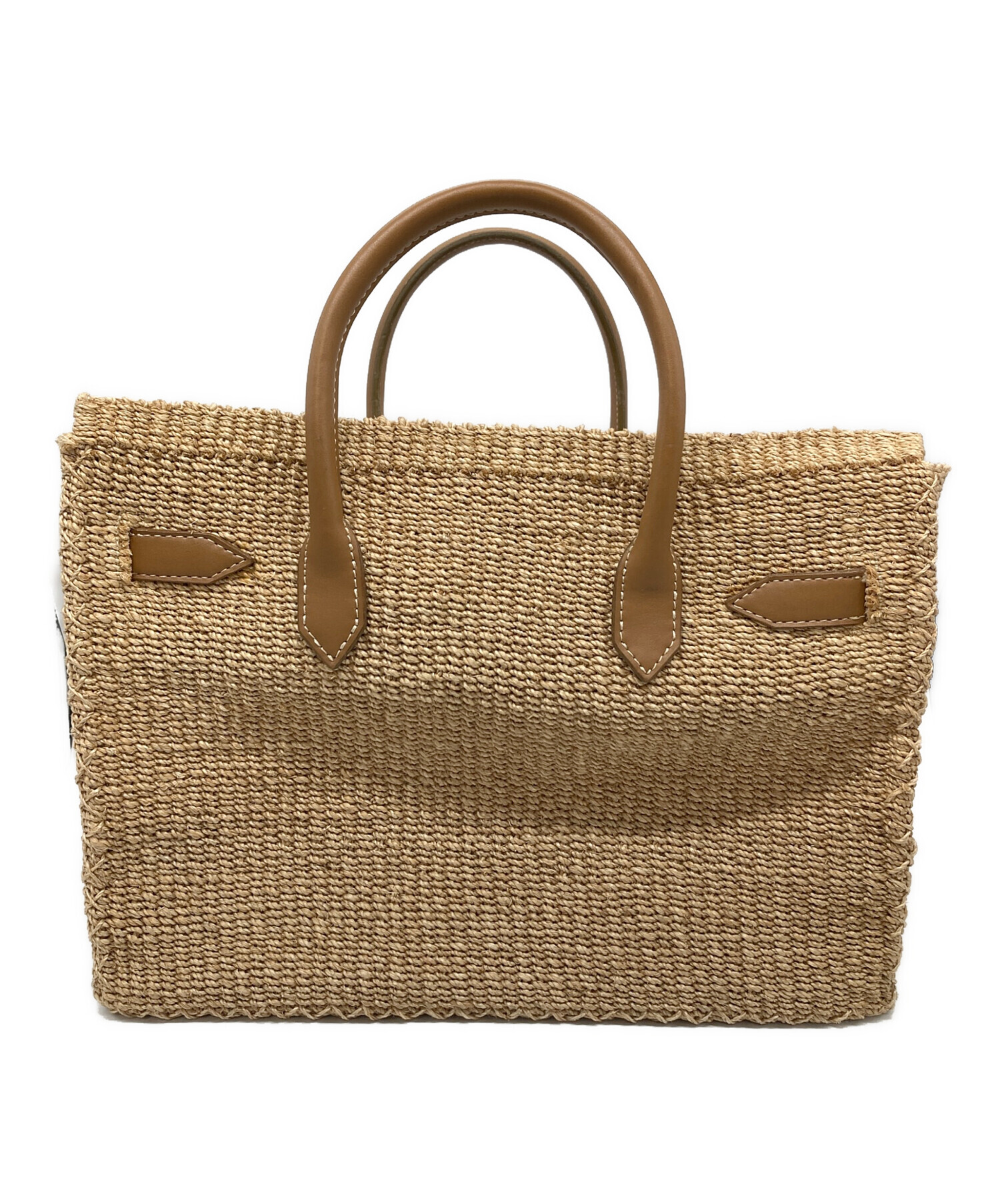 SEA シー かごバッグ - ベージュ 【古着】【中古】 中古・古着通販】SEA (シー) カゴバッグ L ベージュ｜ブランド・古着