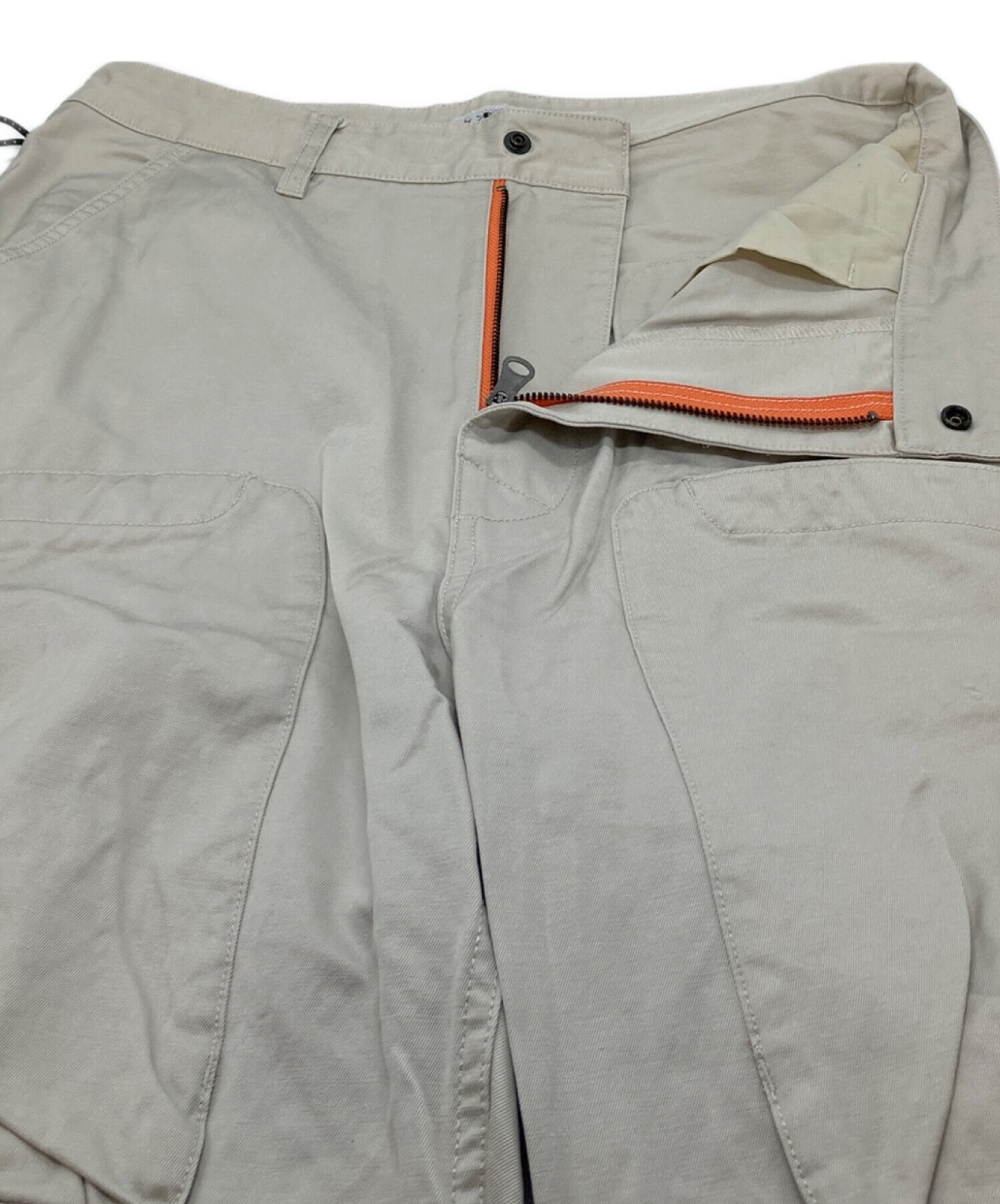 BAL ワークパンツ チノパン L BAL⁄CORD WIDE MOUNTAIN PANT IVORY 