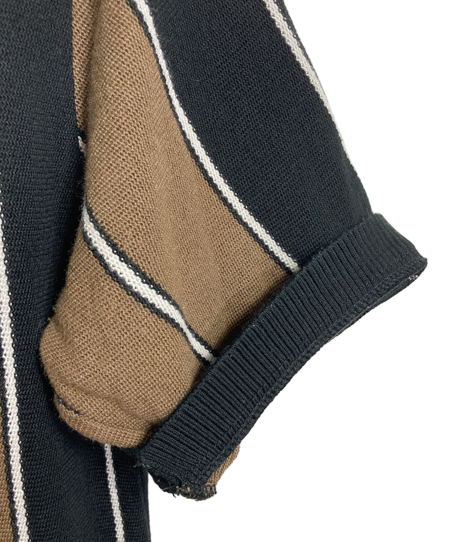 うさこ　３点 中古・古着通販】WACKO MARIA (ワコマリア) STRIPED KNIT JACQUARD